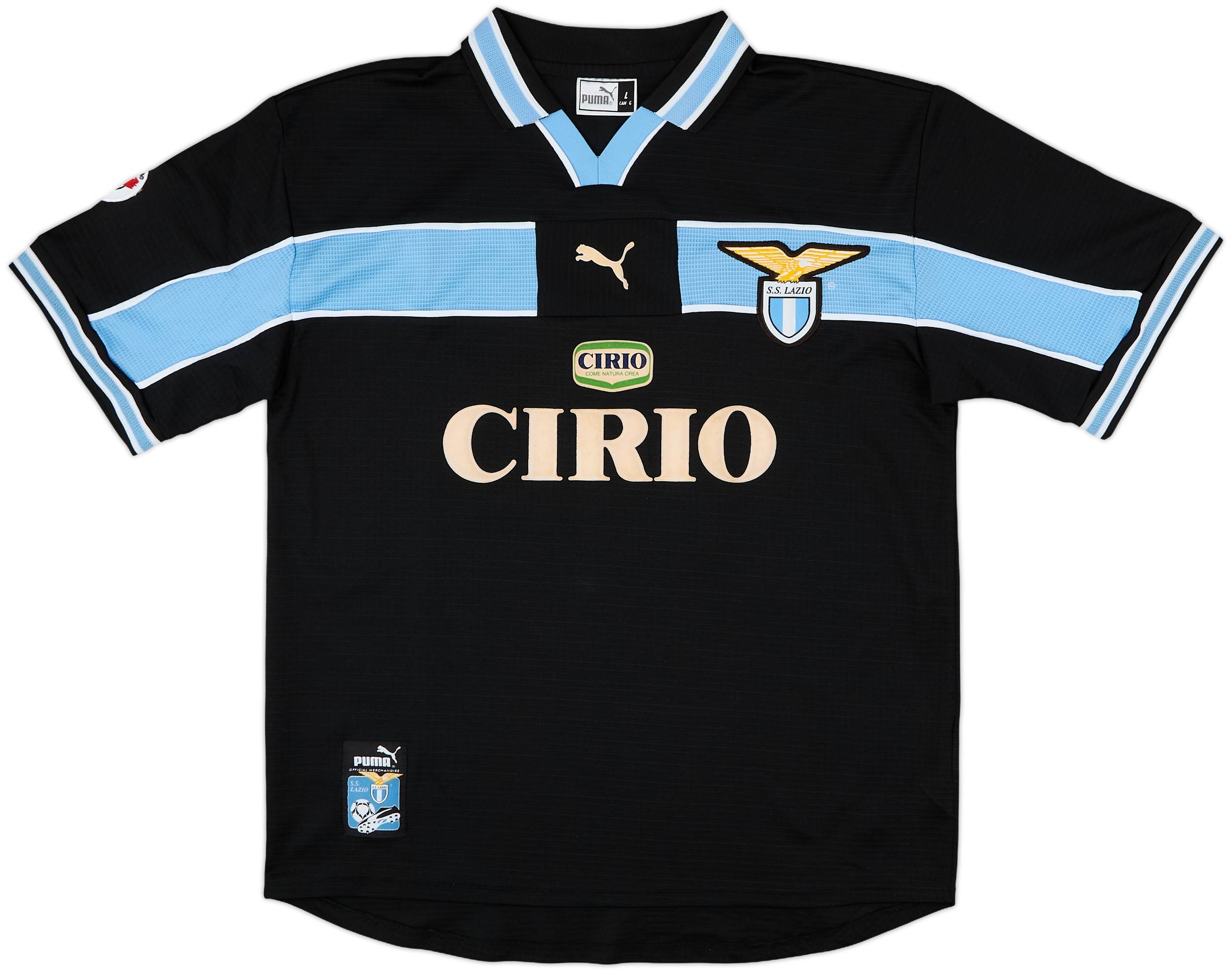 1998-99 Lazio Away Shirt Mancini #10 - 6/10 - (L)