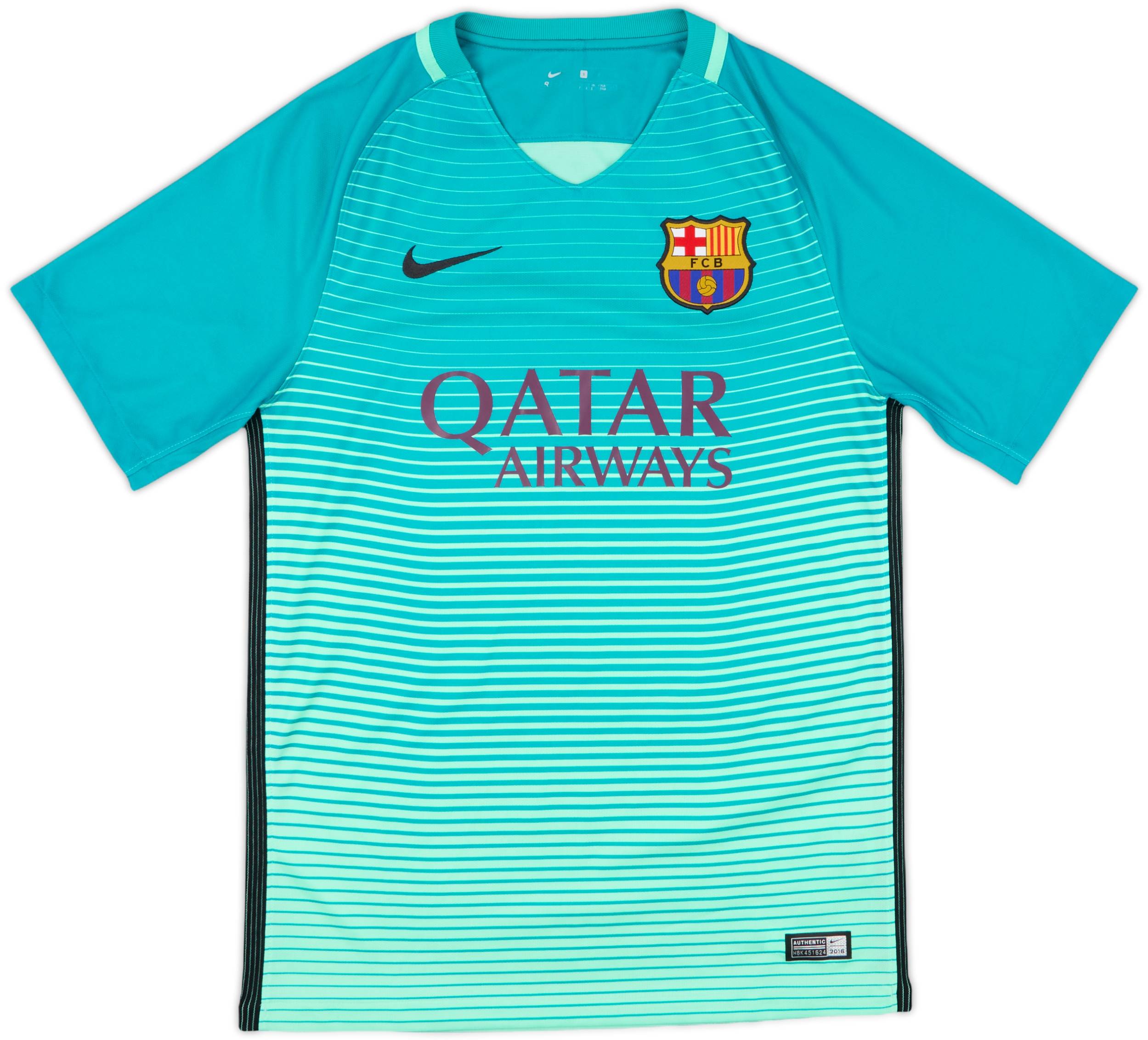 2016-17 Barcelona Third Shirt A. Iniesta #8 - 8/10 - (S)