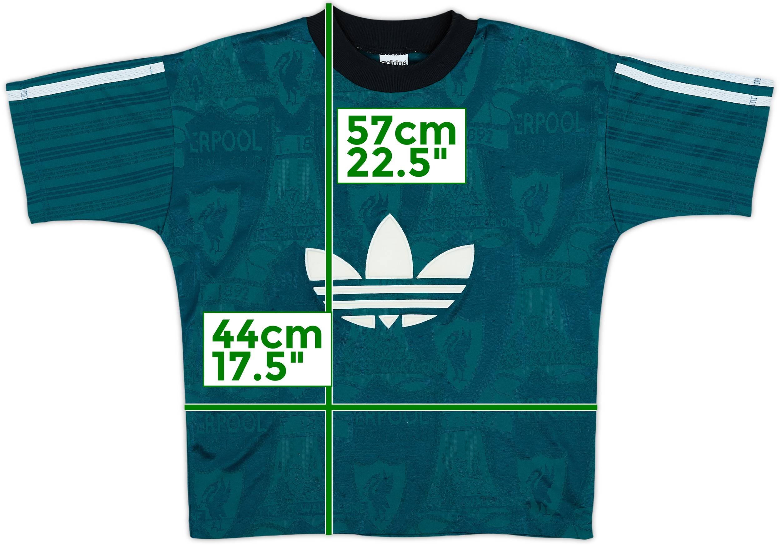 希少！1995-96シーズンのリヴァプールFC adidasトレーニングシャツ