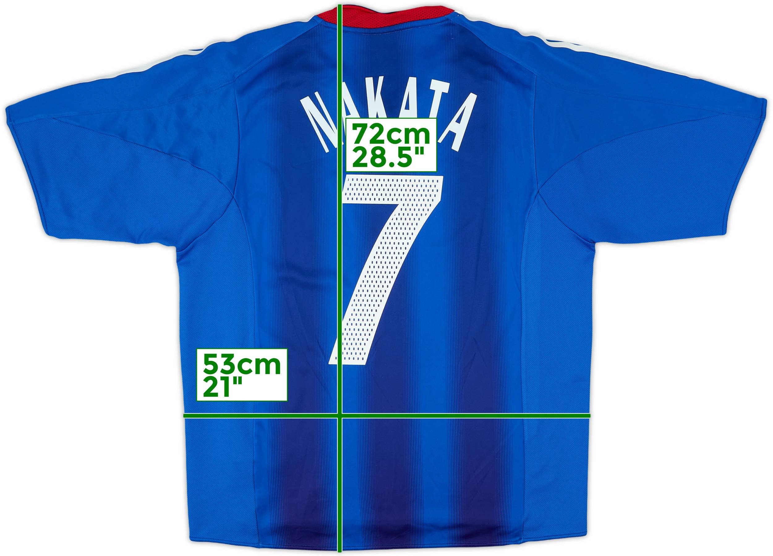 2004-06 Japan Home Shirt Nakata #7 - 8/10 - (M)