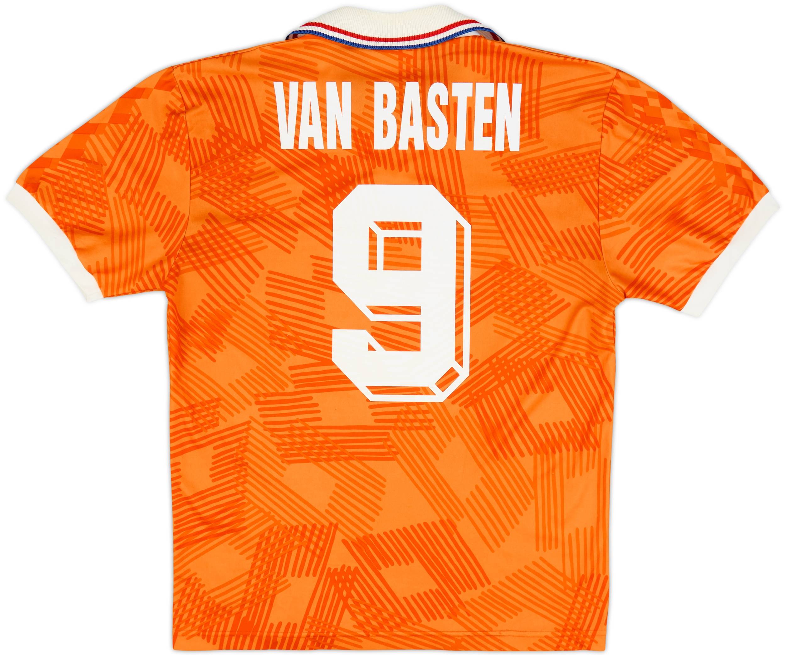 1992-94 Netherlands Home Shirt Van Basten #9 - 8/10 - (L)