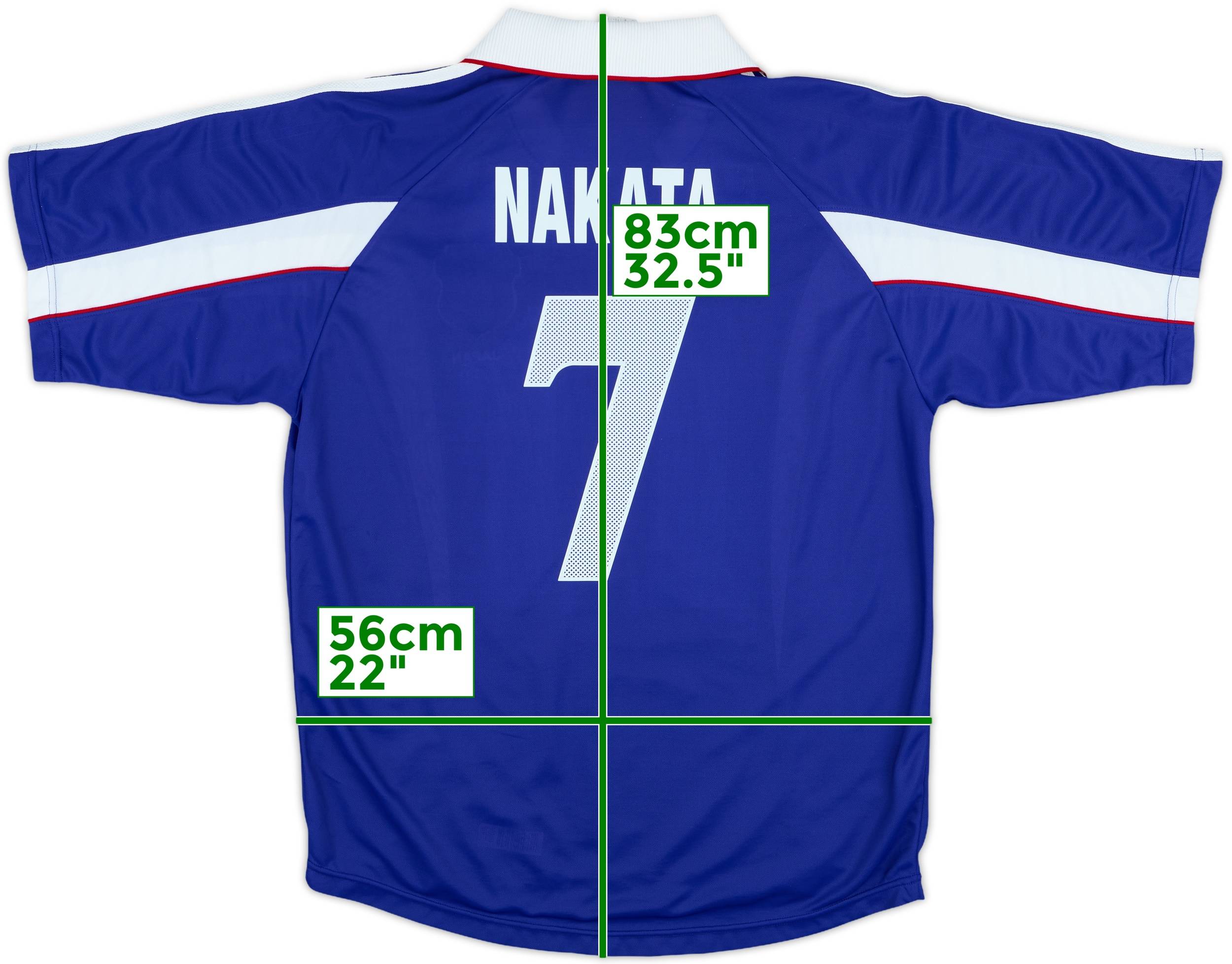 1999-00 Japan Home Shirt Nakata #7 - 10/10 - (L)