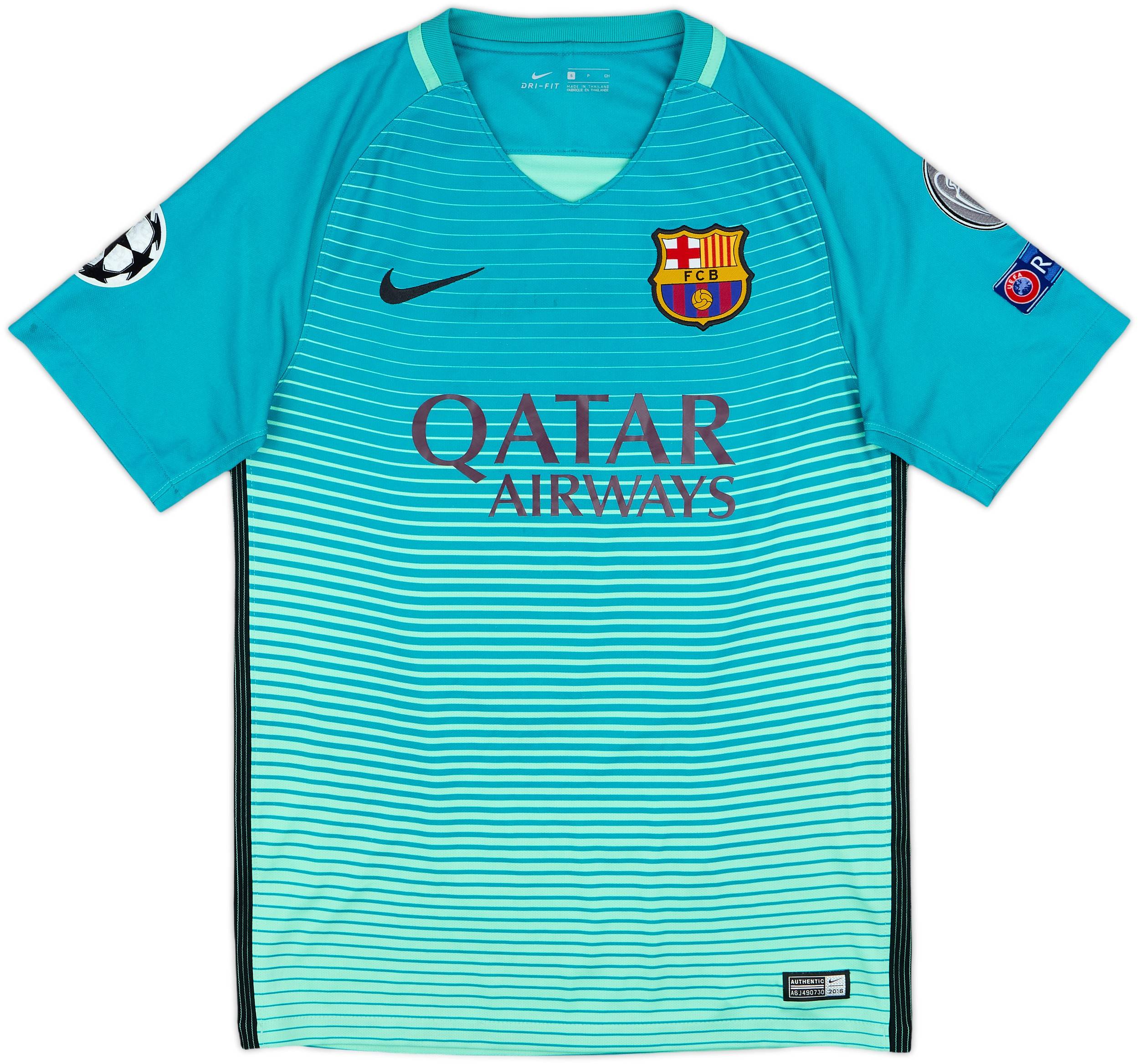 2016-17 Barcelona Third Shirt Messi #10 - 8/10 - (S)