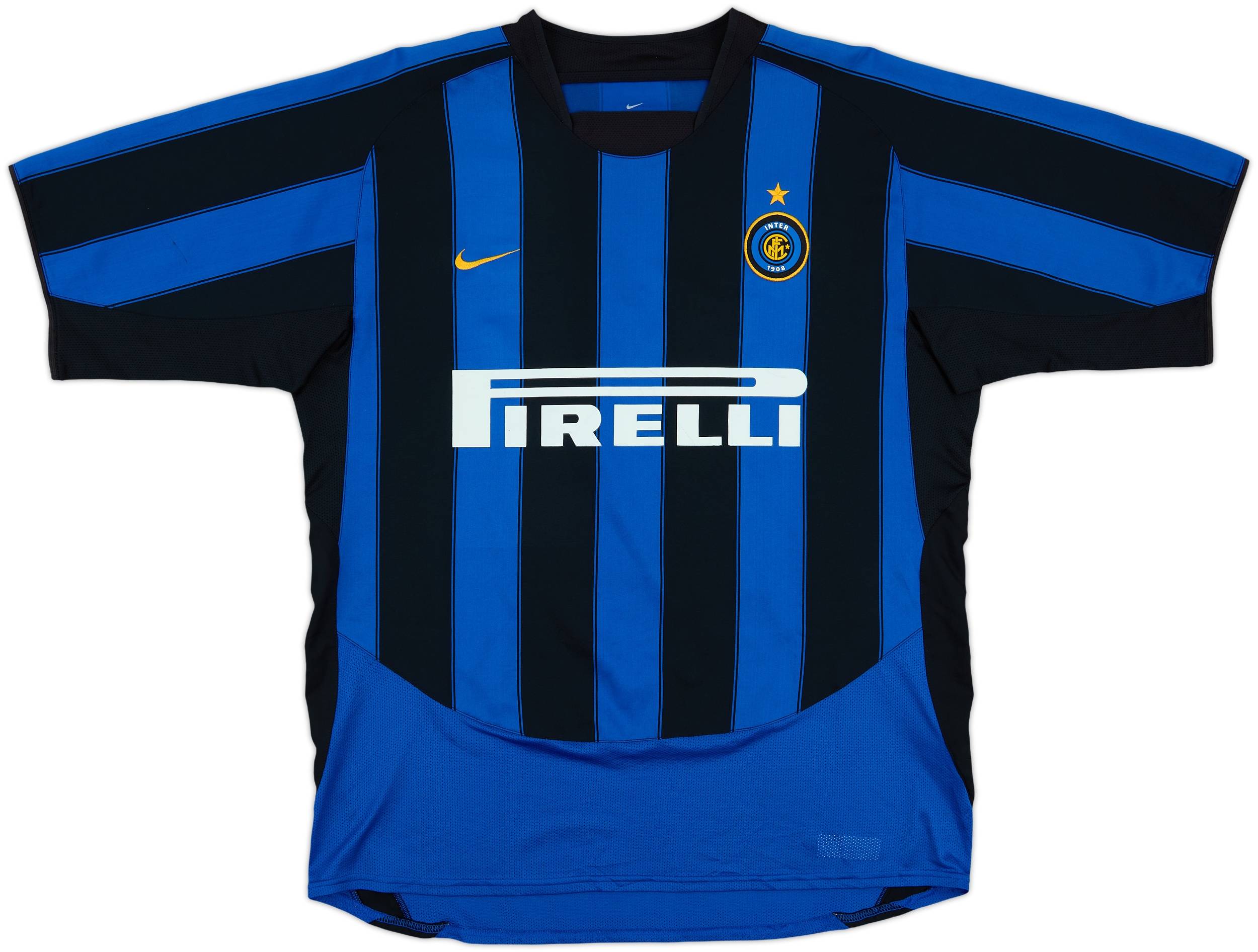 2003-04 Inter Milan Home Shirt Adriano #10 - 7/10 - (L)