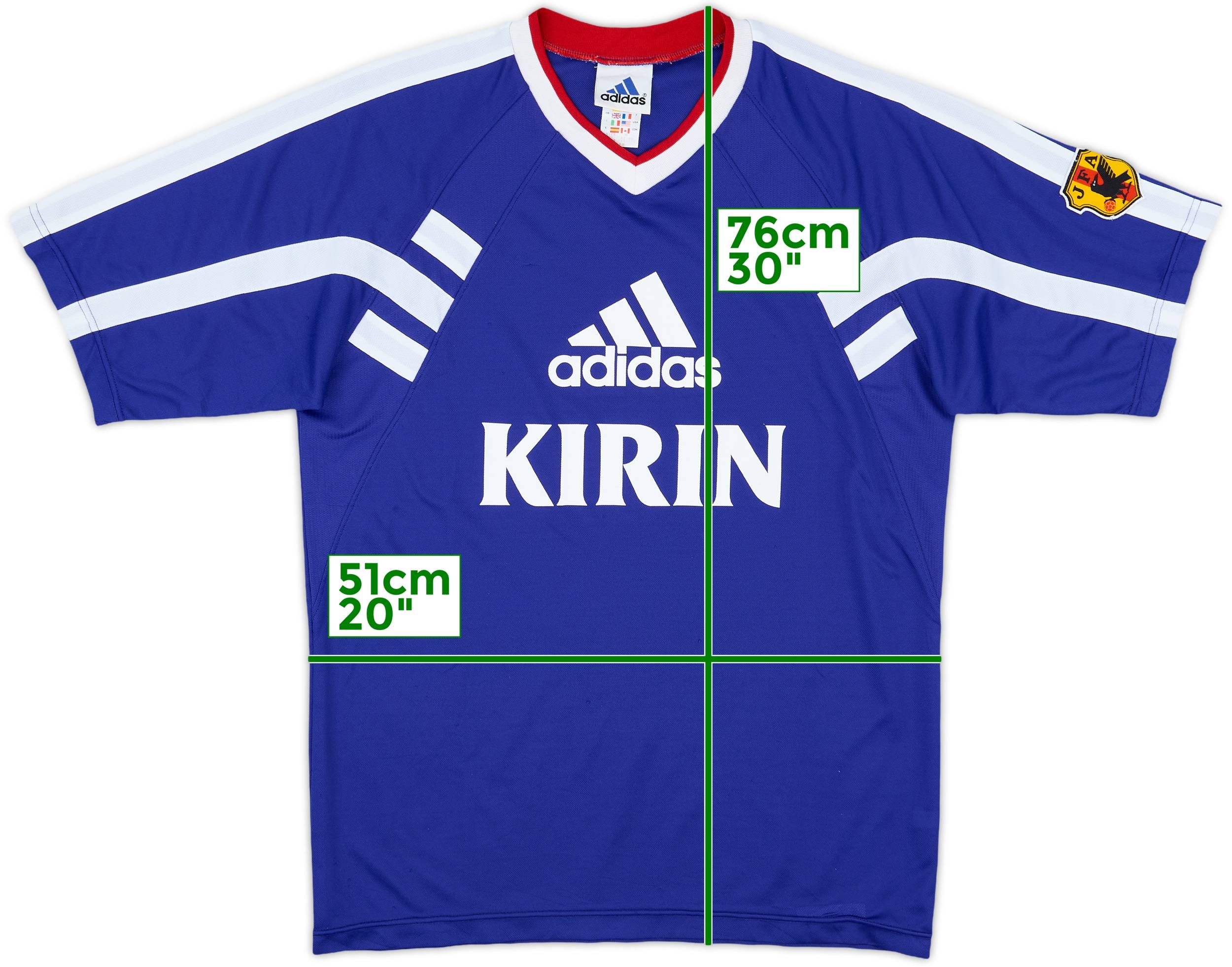 2001-02 Japan adidas Training Shirt - 8/10 - (S)