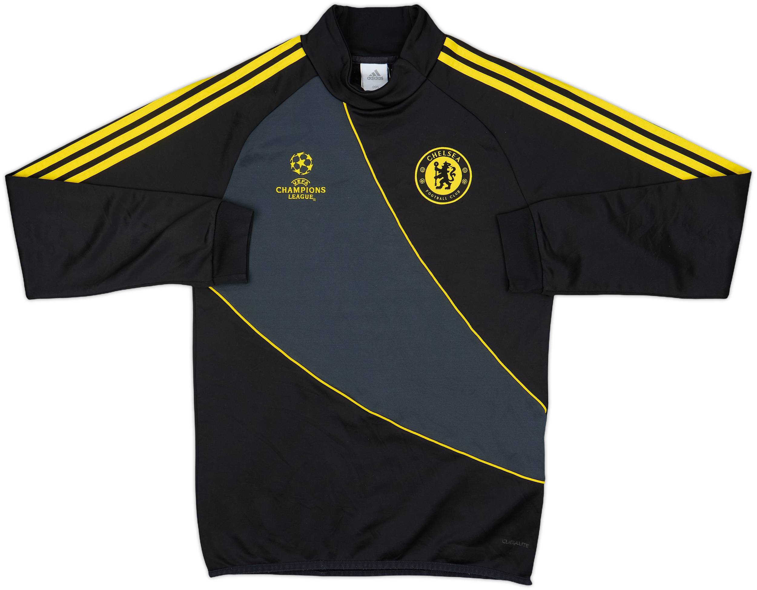 2012-13 Chelsea adidas CL 1/4 Zip Training Top - 8/10 - (M)