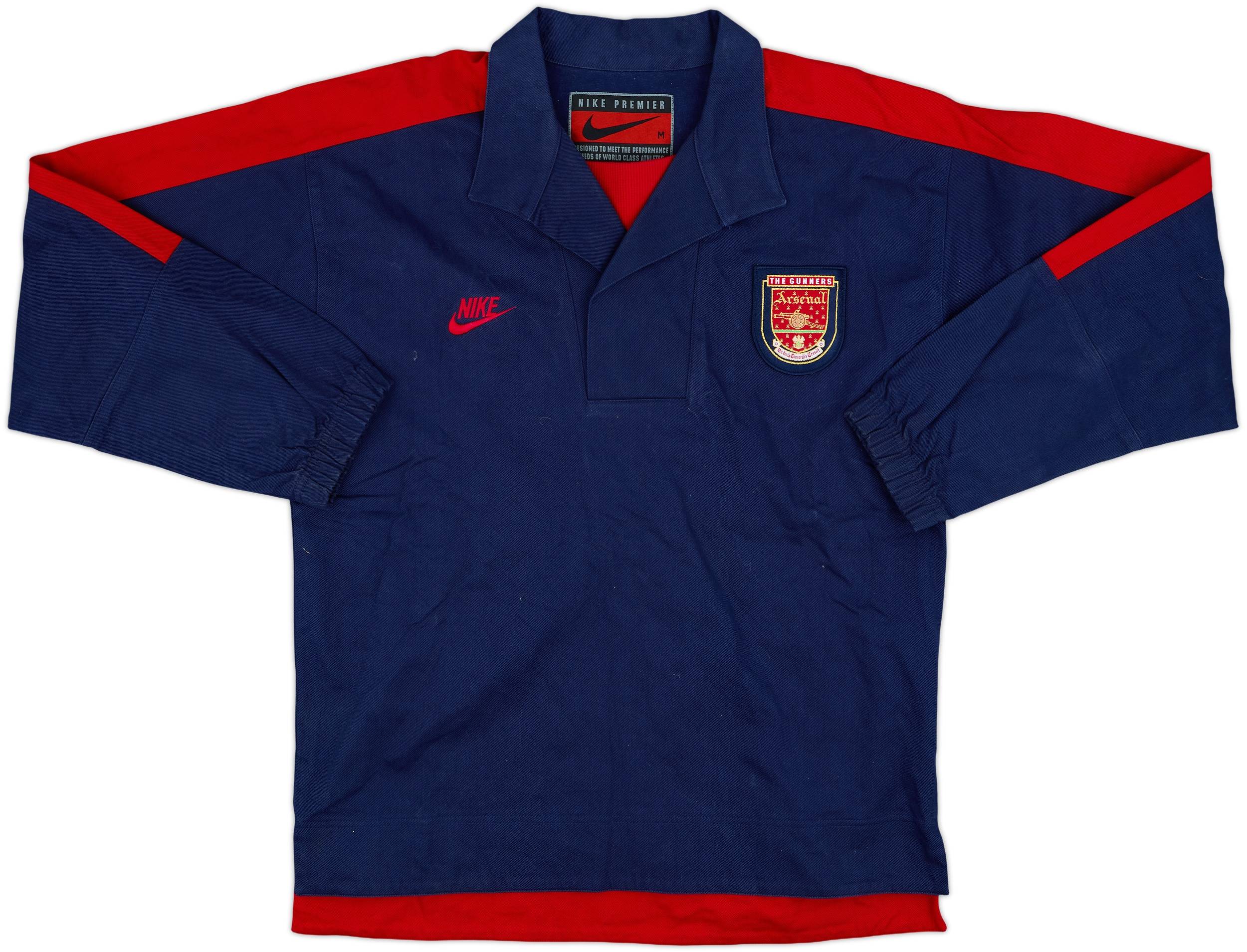 1994-96 Arsenal Nike Drill Top - 9/10 - (M)