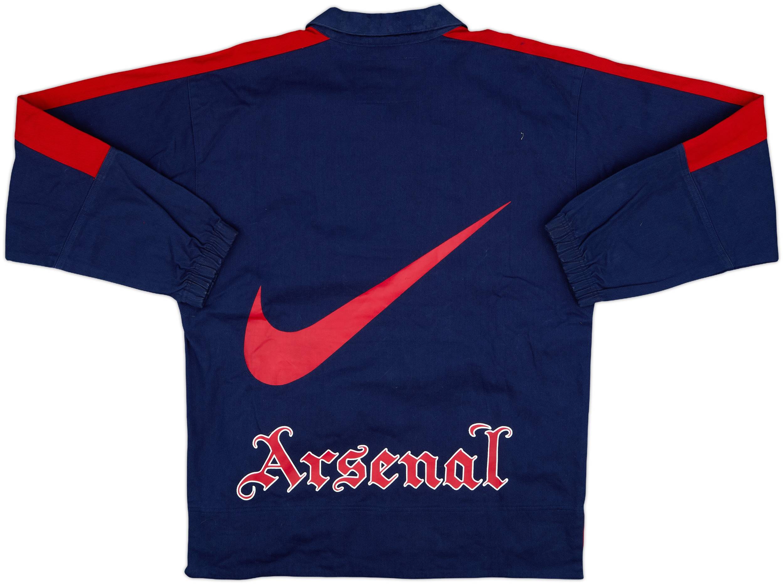 1994-96 Arsenal Nike Drill Top - 9/10 - (M)