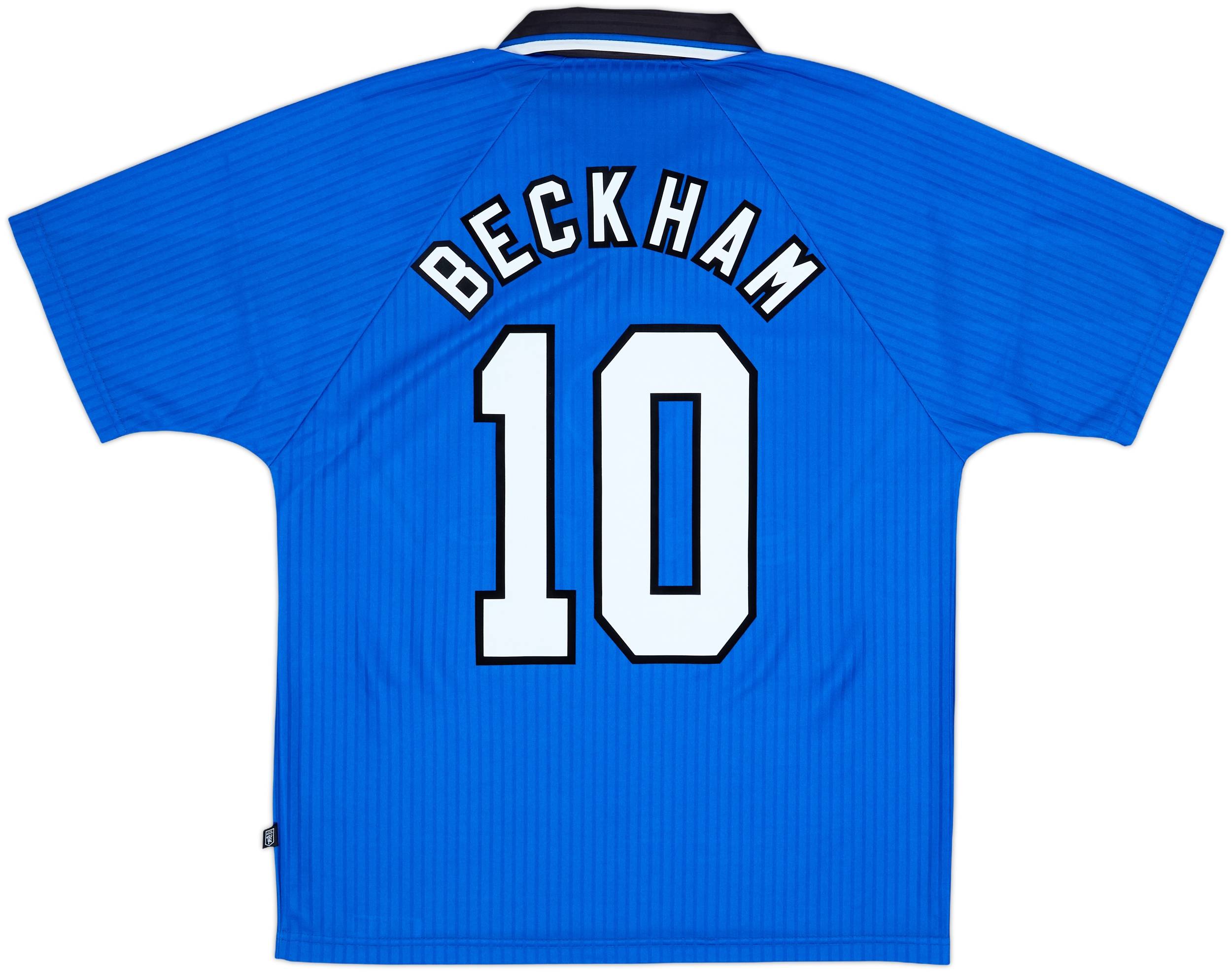 1996-98 Manchester United Third Shirt Beckham #10 - 9/10 - (M)
