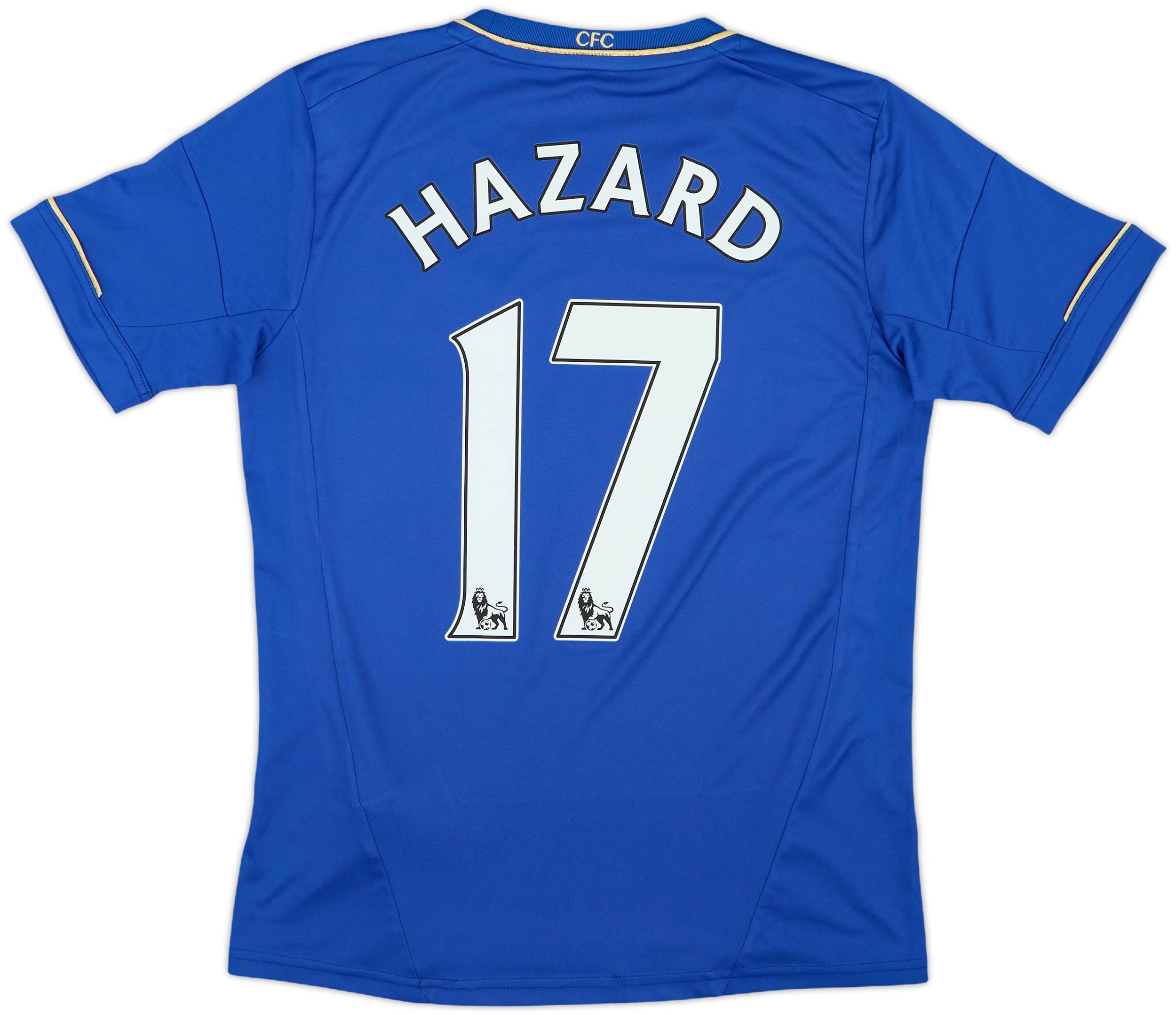 2012-13 Chelsea Home Shirt Hazard #17 - 9/10 - (L.Boys)