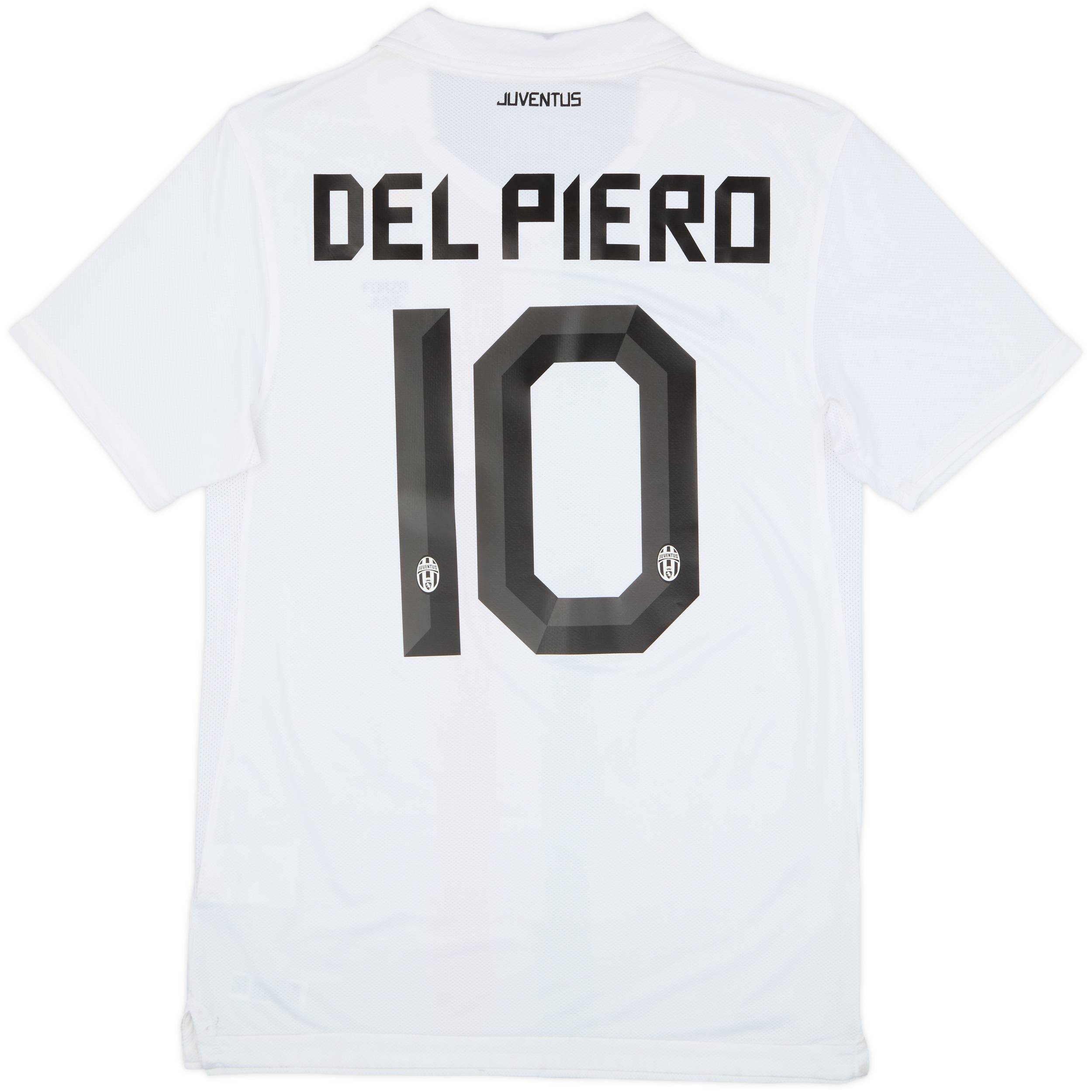2010-12 Juventus Away Shirt Del Piero #10 - 7/10 - (S)