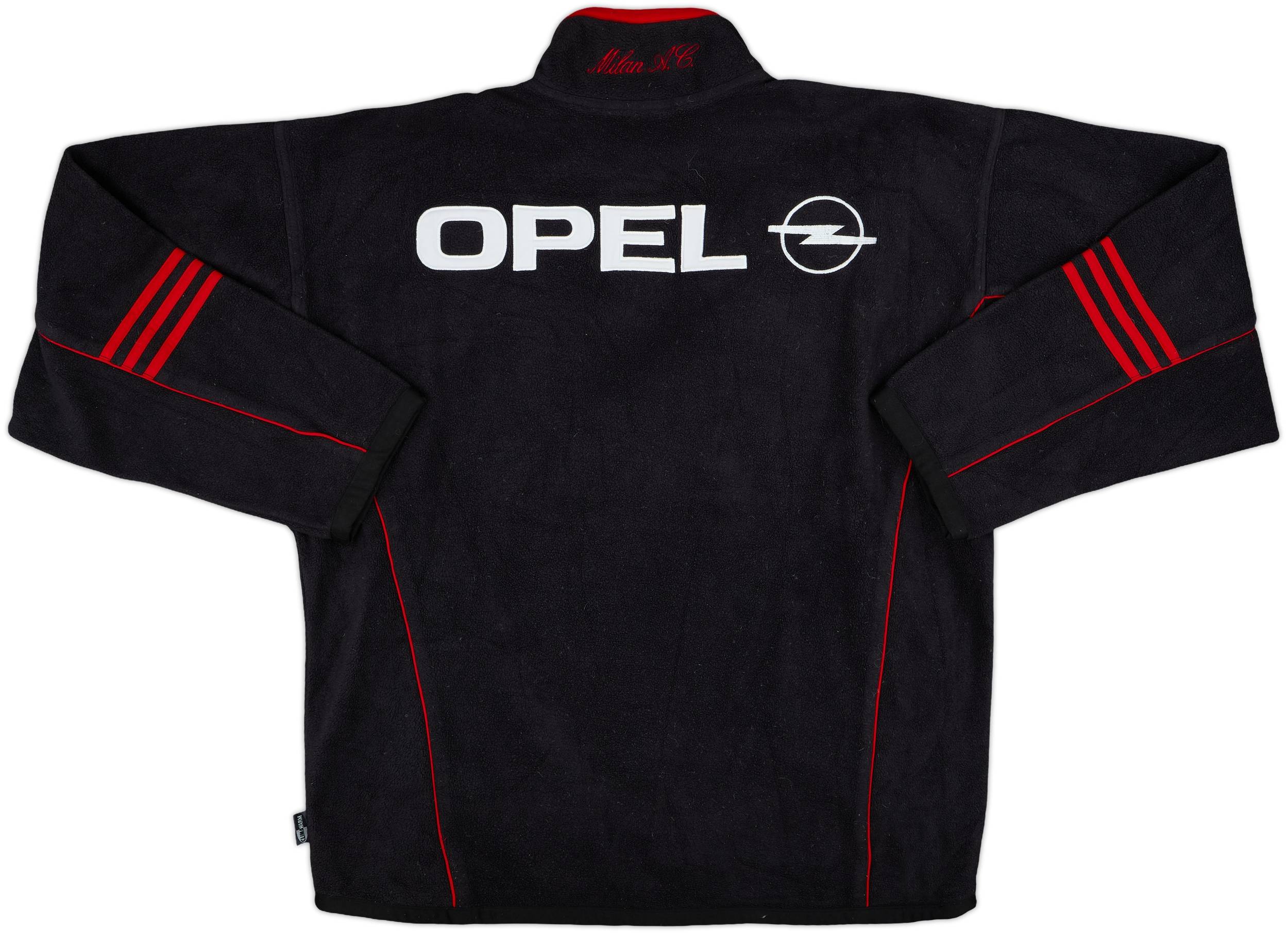 1999-00 AC Milan adidas 1/4 Zip Fleece Top - 6/10 - (M/L)