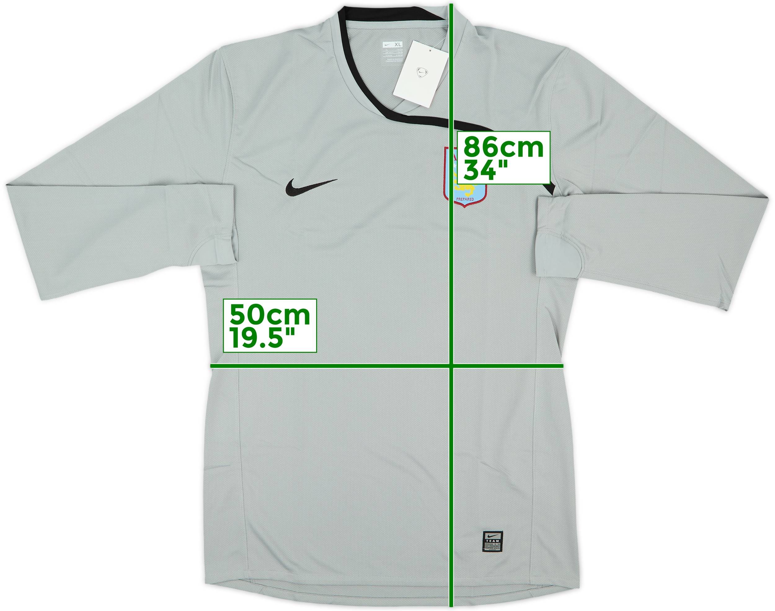 2008-09 Aston Villa Player Issue GK Shirt (XL)