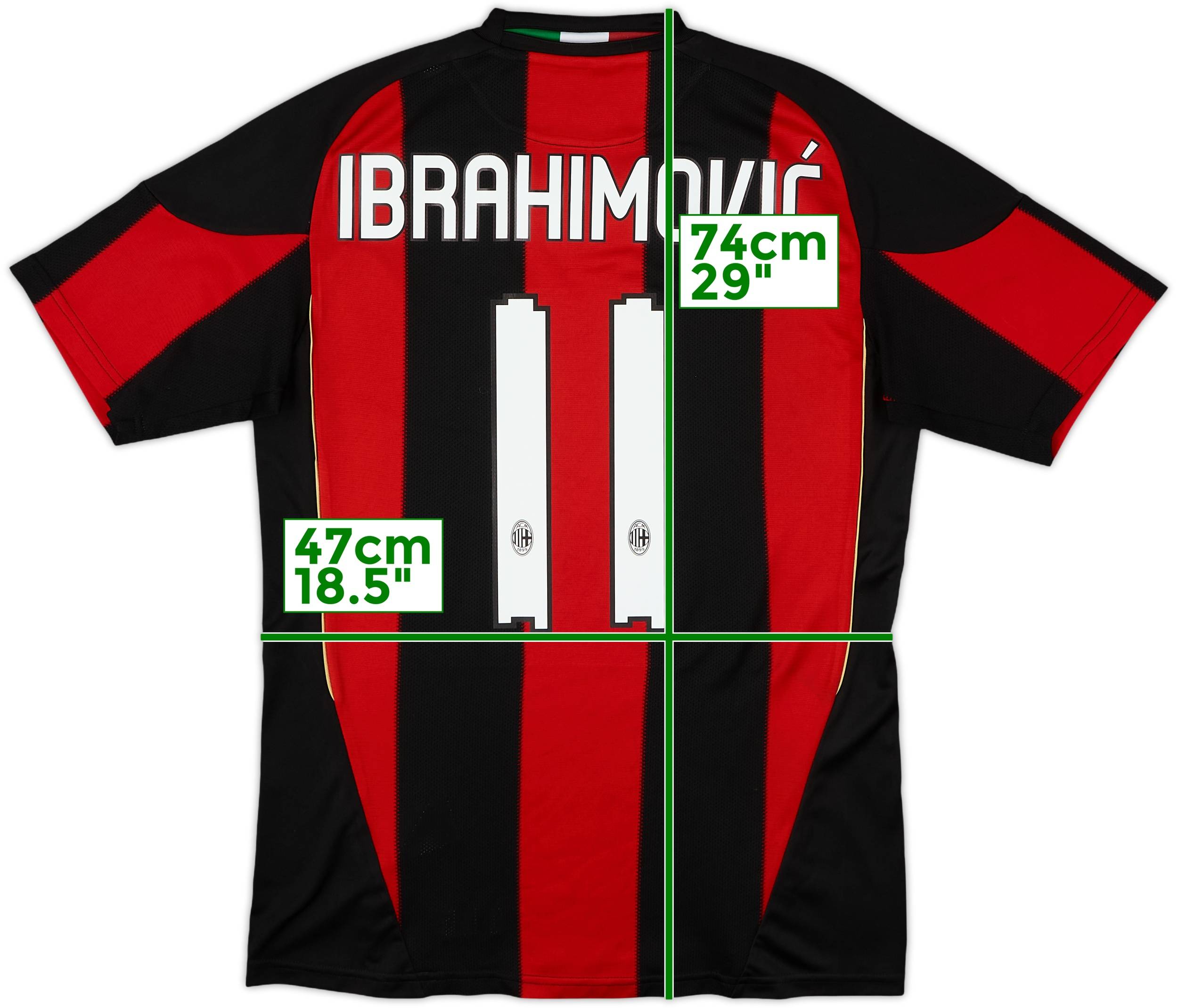 ACミラン IBRAHIMOVIĆ シャツ 11番 2020/21】 / A.C. Milan（H） / No