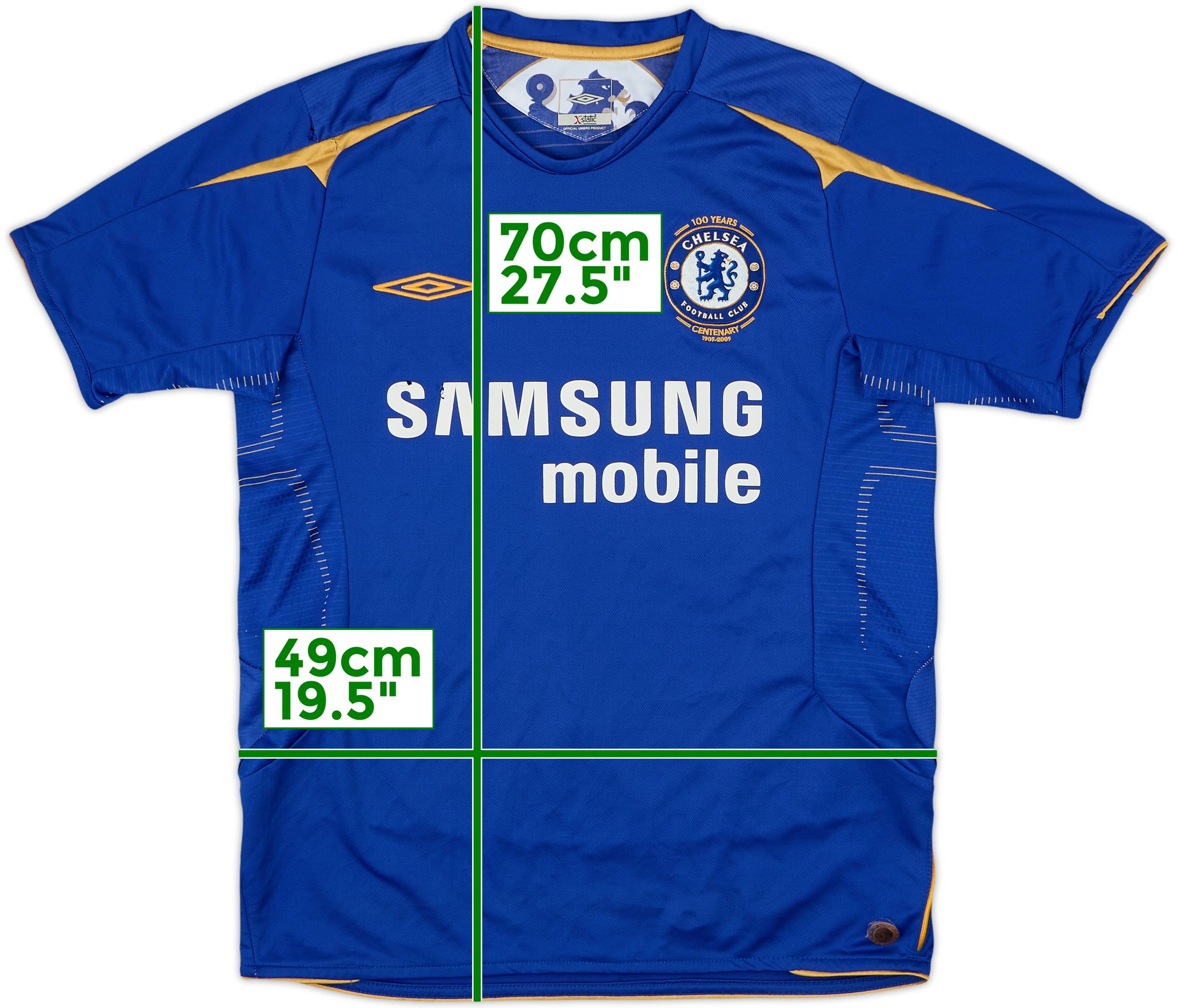 2005-06 Chelsea Centenary Home Shirt - 5/10 - (S)