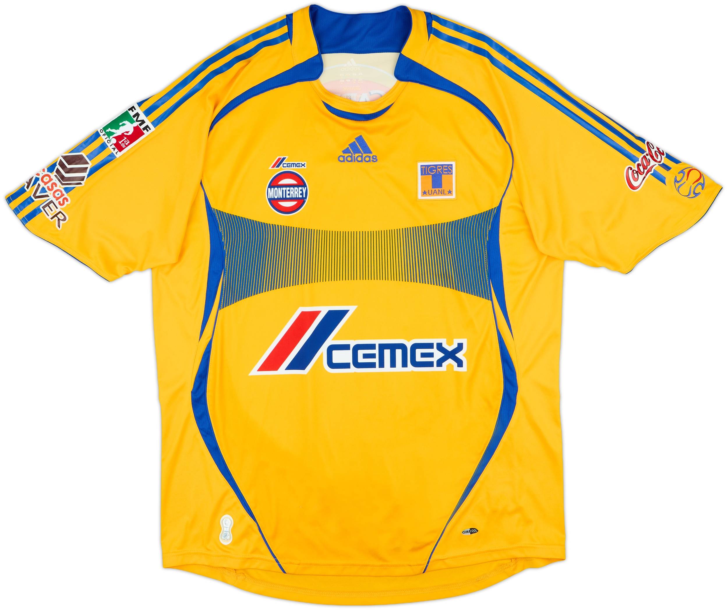 2006-07 Tigres UANL Home Shirt - 8/10 - (XL)