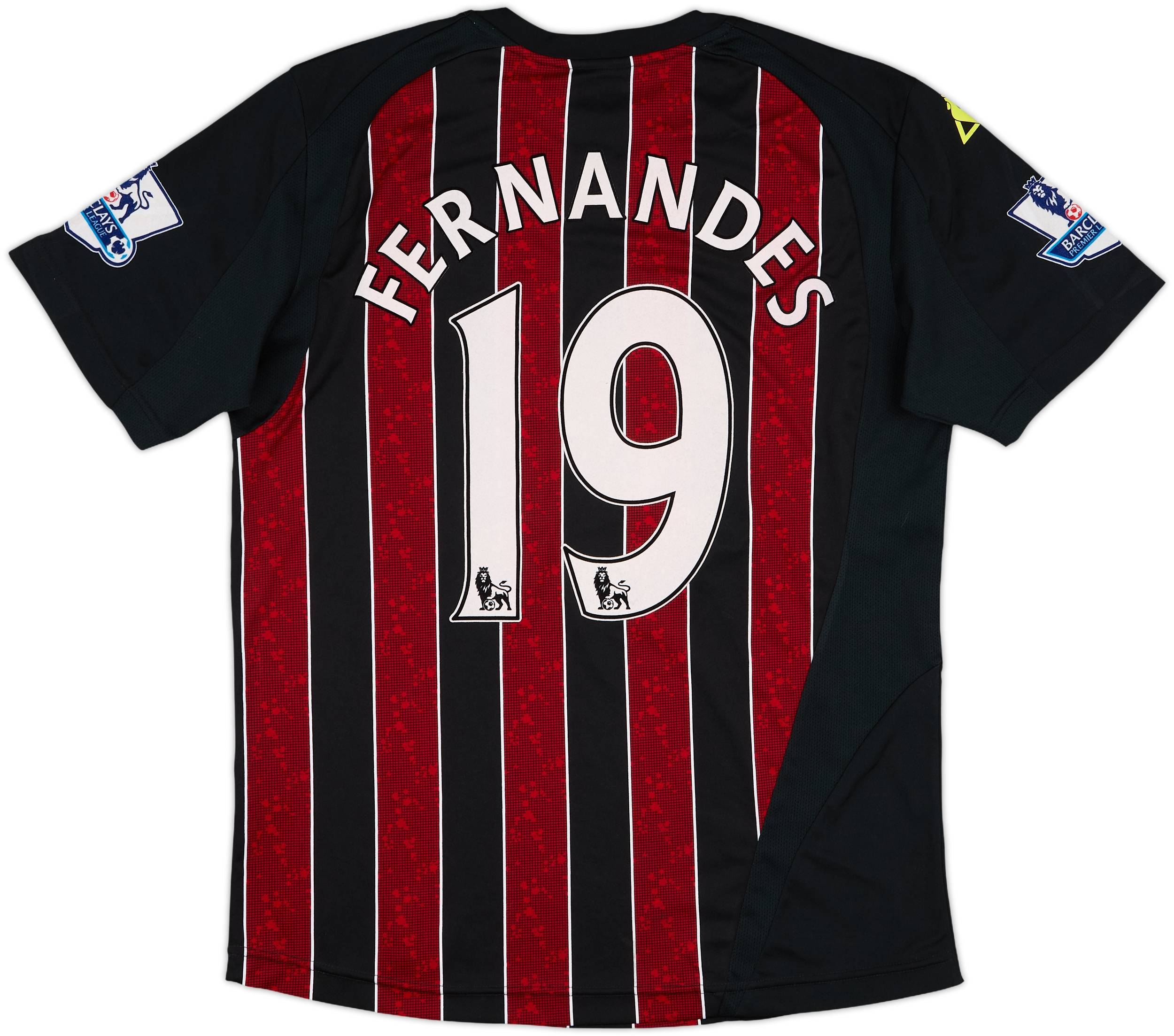 2008-09 Manchester City Away Shirt Fernandes #19 - 8/10 - (L)