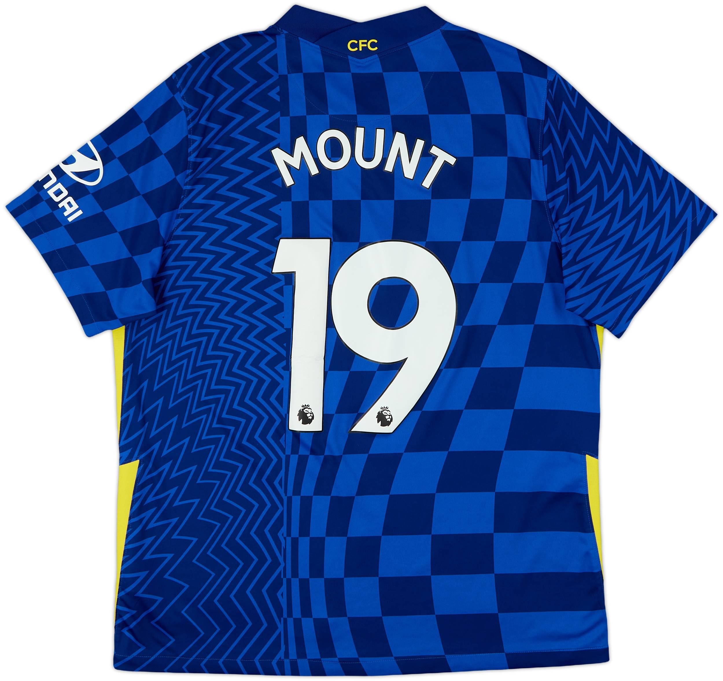 2021-22 Chelsea Home Shirt Mount #19 - 9/10 - (XL)
