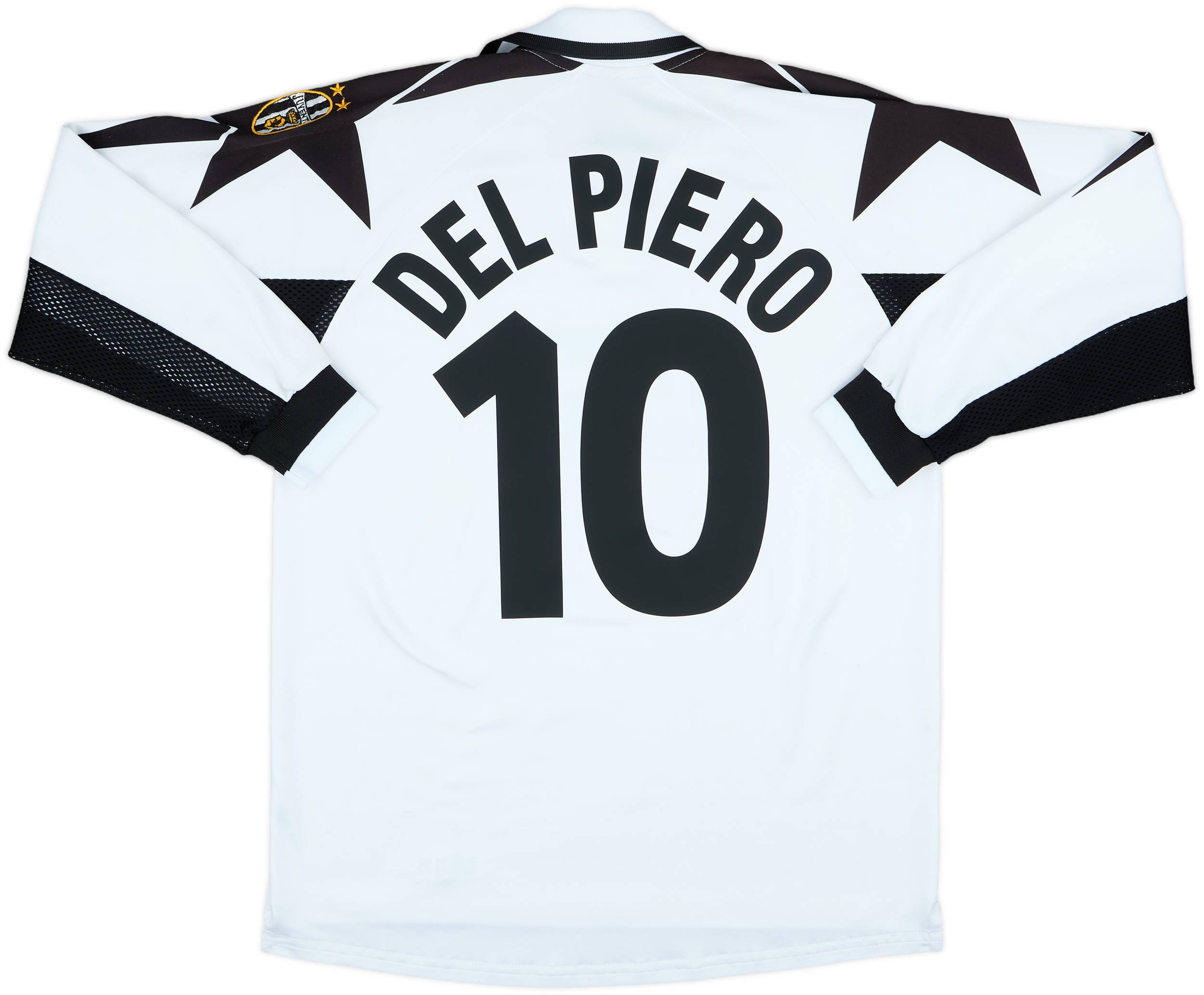 1998-99 Juventus Away L/S Shirt Del Piero #10 - 7/10 - (M)