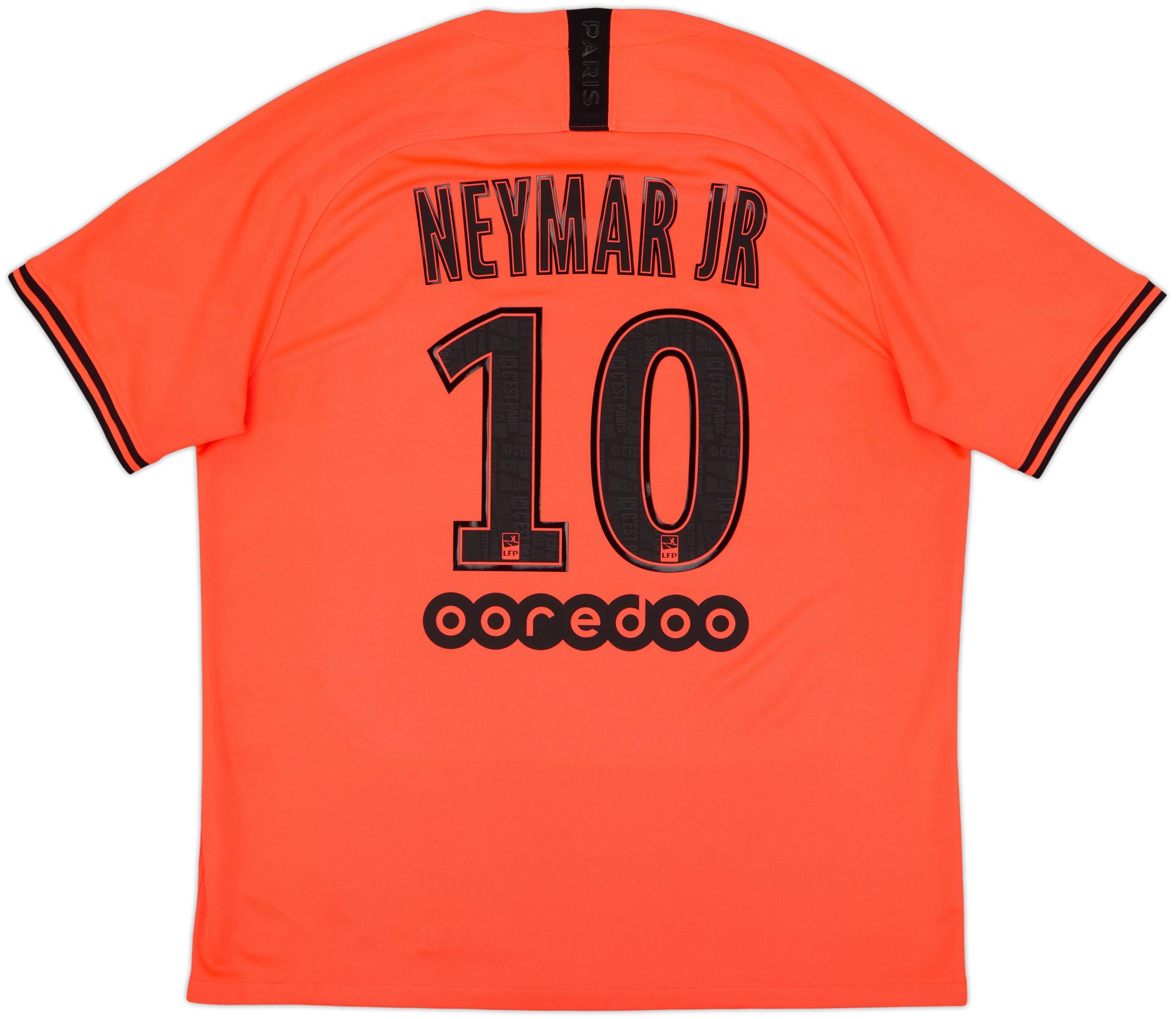 2019-20 Paris Saint-Germain Away Shirt Neymar Jr #10 - 8/10 - (XL)