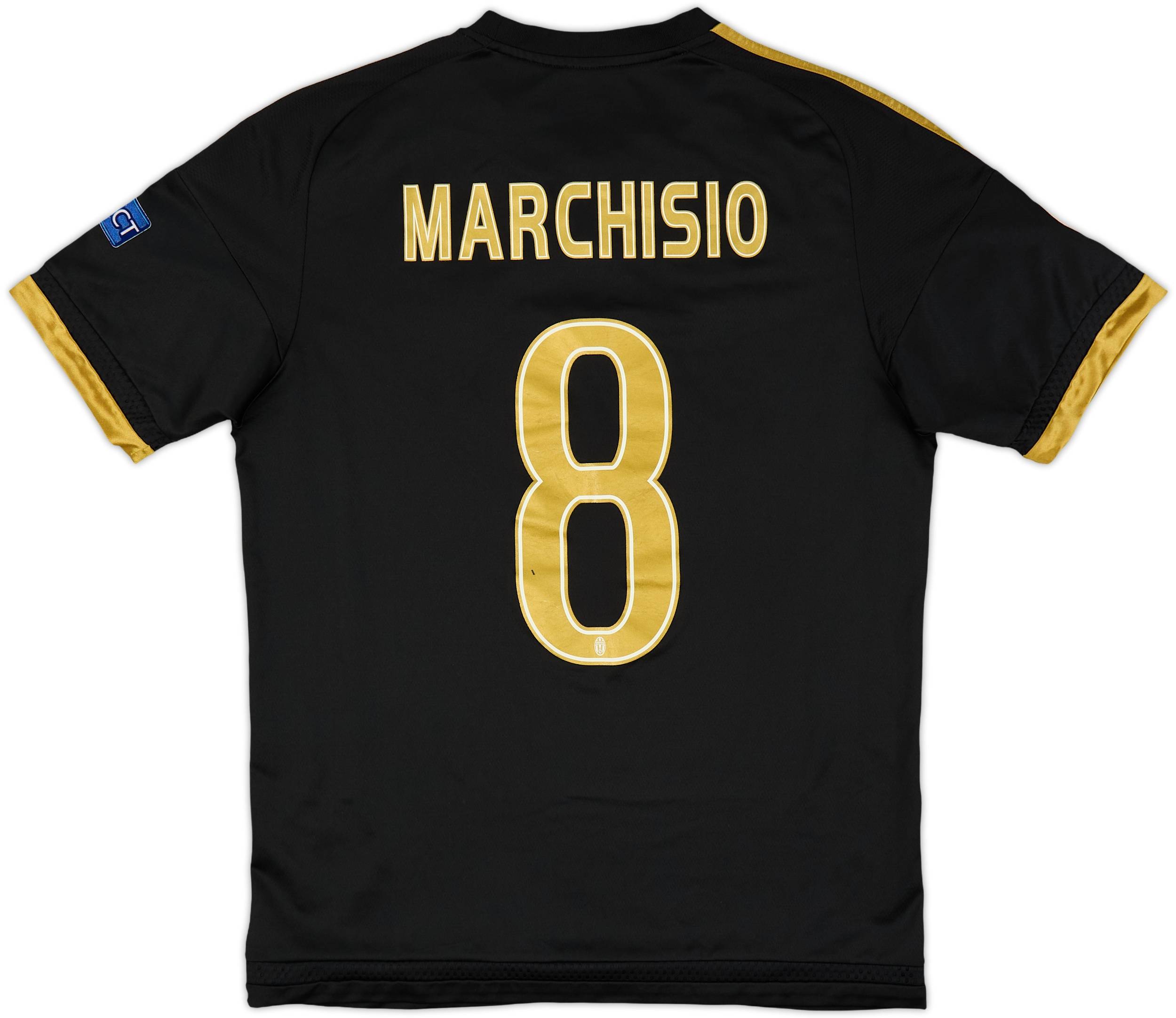 ユベントス15/16 マルキージオ ユニフォーム MARCHISIO 2015-16 Juventus Third Shirt Marchisio #8 - 5/10 - (M)