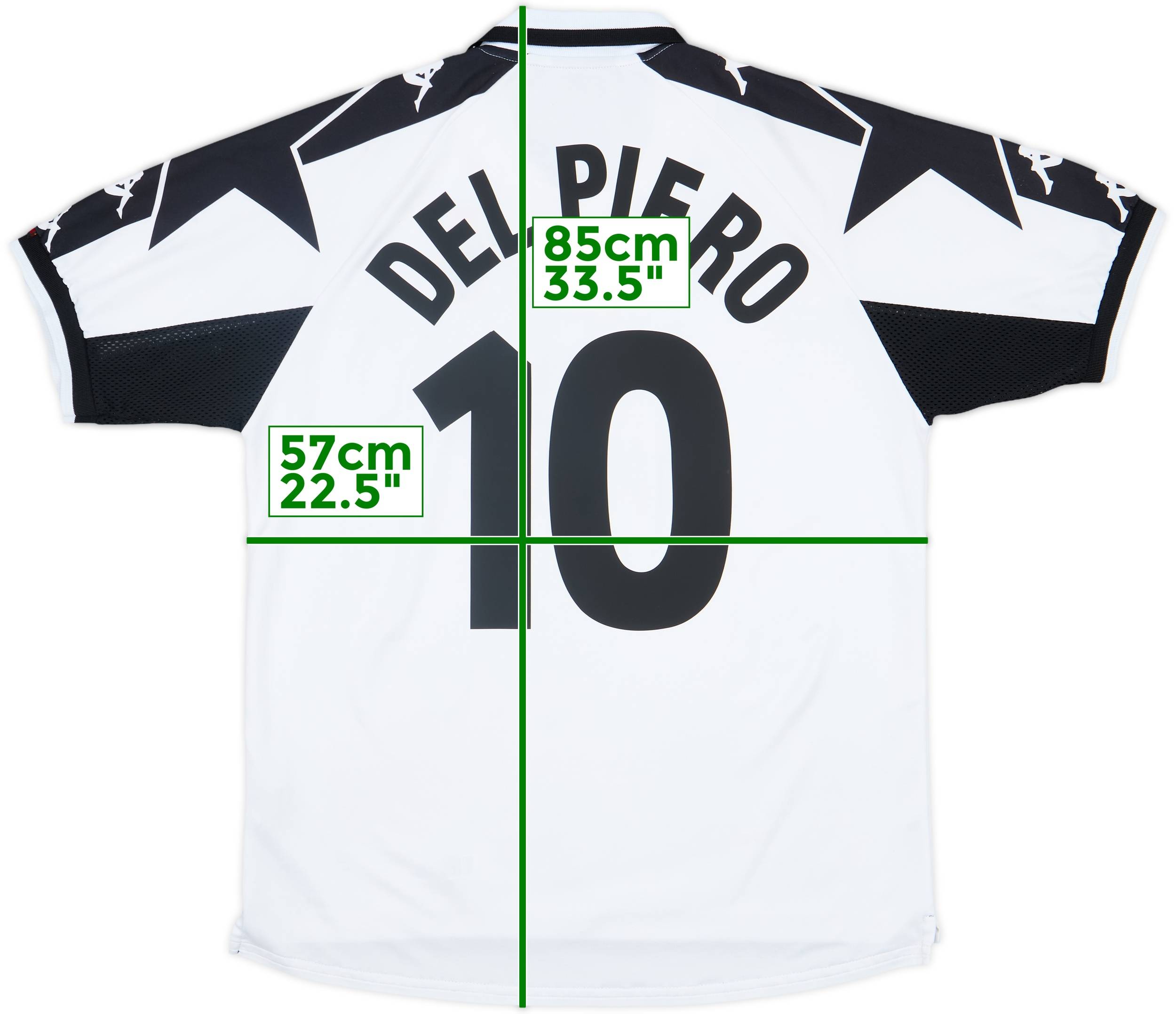99-00ユベントス JUVENTUS(A)#10 デル・ピエロ Del PIERO 半袖 KAPPA