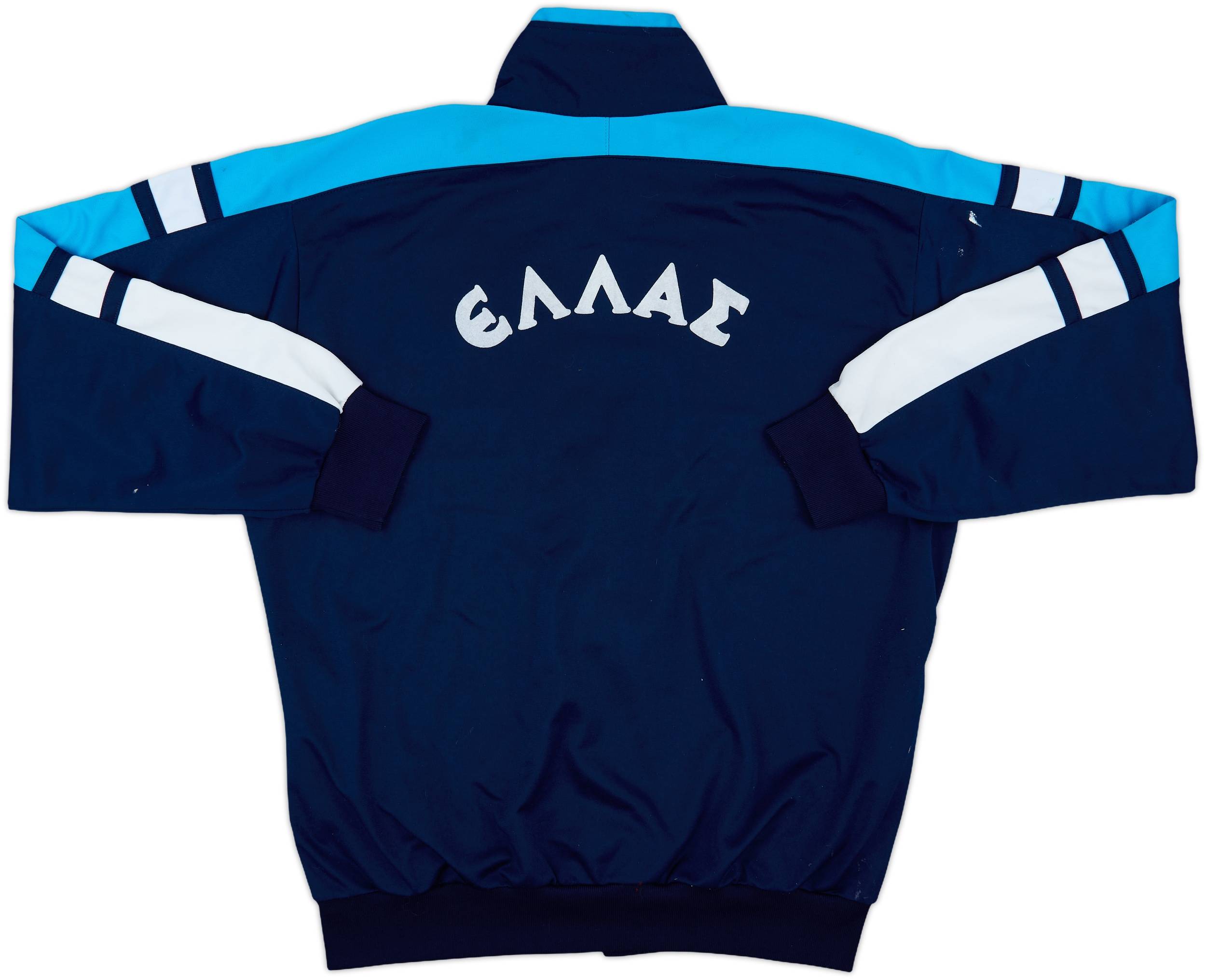 貴重 イギリス製 90s ニューカッスル asics ユニフォーム アシックス 1992 Greece Asics Olympics Track Jacket - 6/10 - (L)