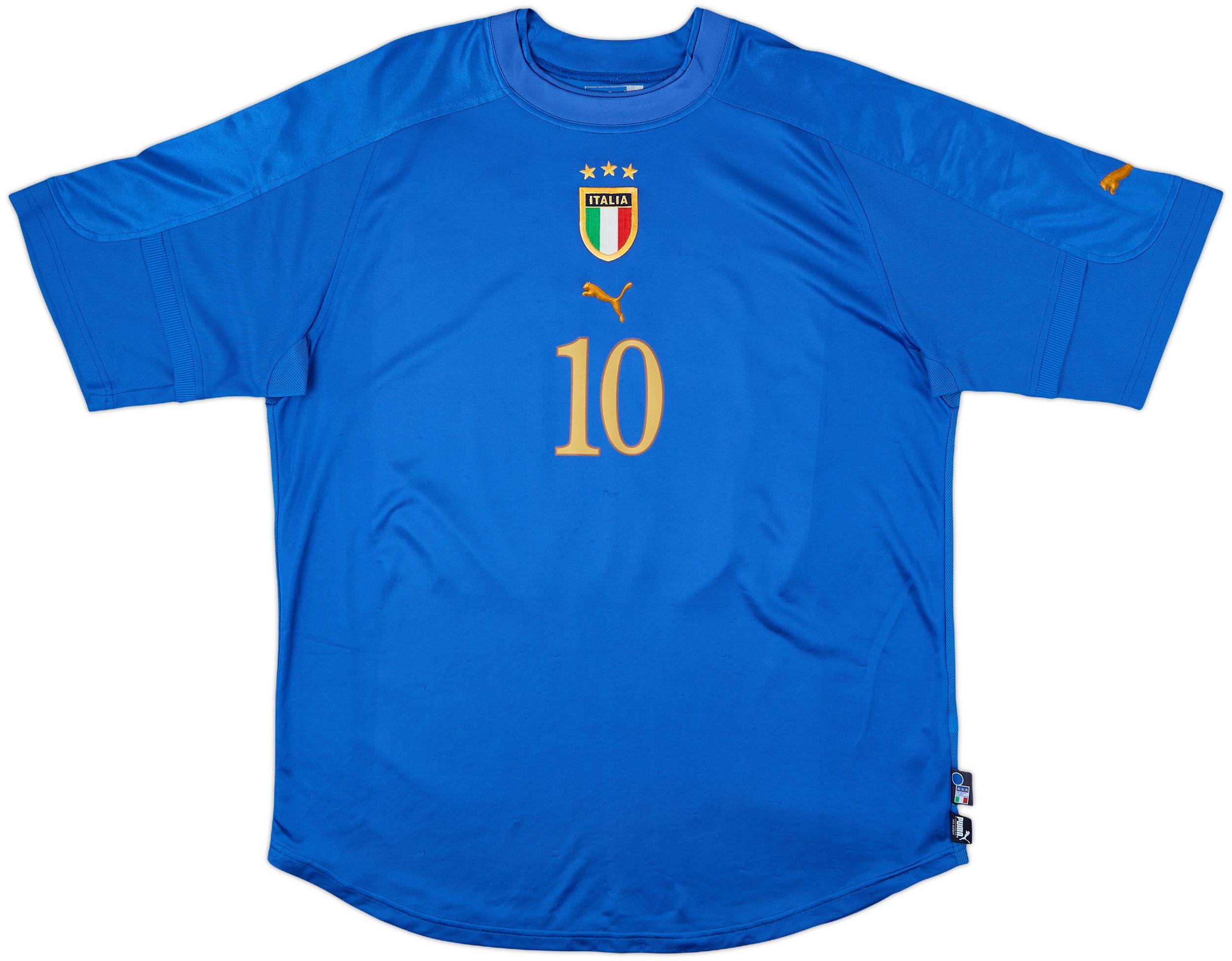 2004-06 Italy Home Shirt Totti #10 - 8/10 - (XXL)