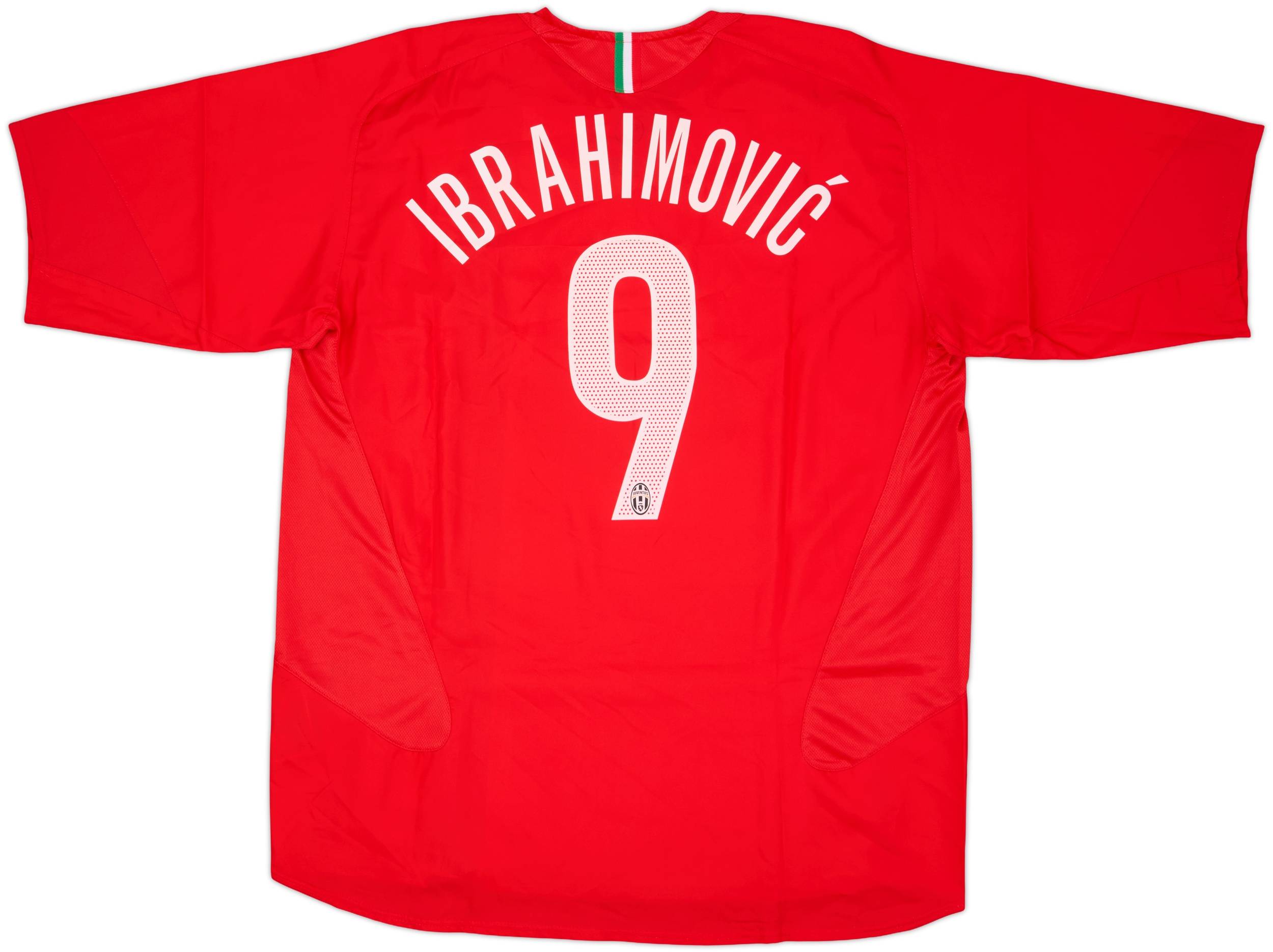 2005-06 Juventus Away Shirt Ibrahimovic #9 (XL)