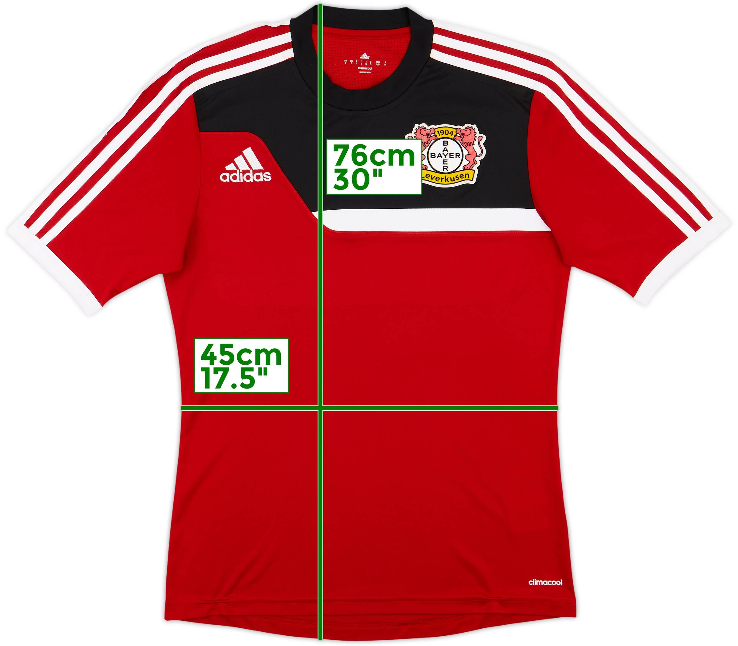 2013-14 Bayer Leverkusen adidas Training Shirt - 8/10 - (S)