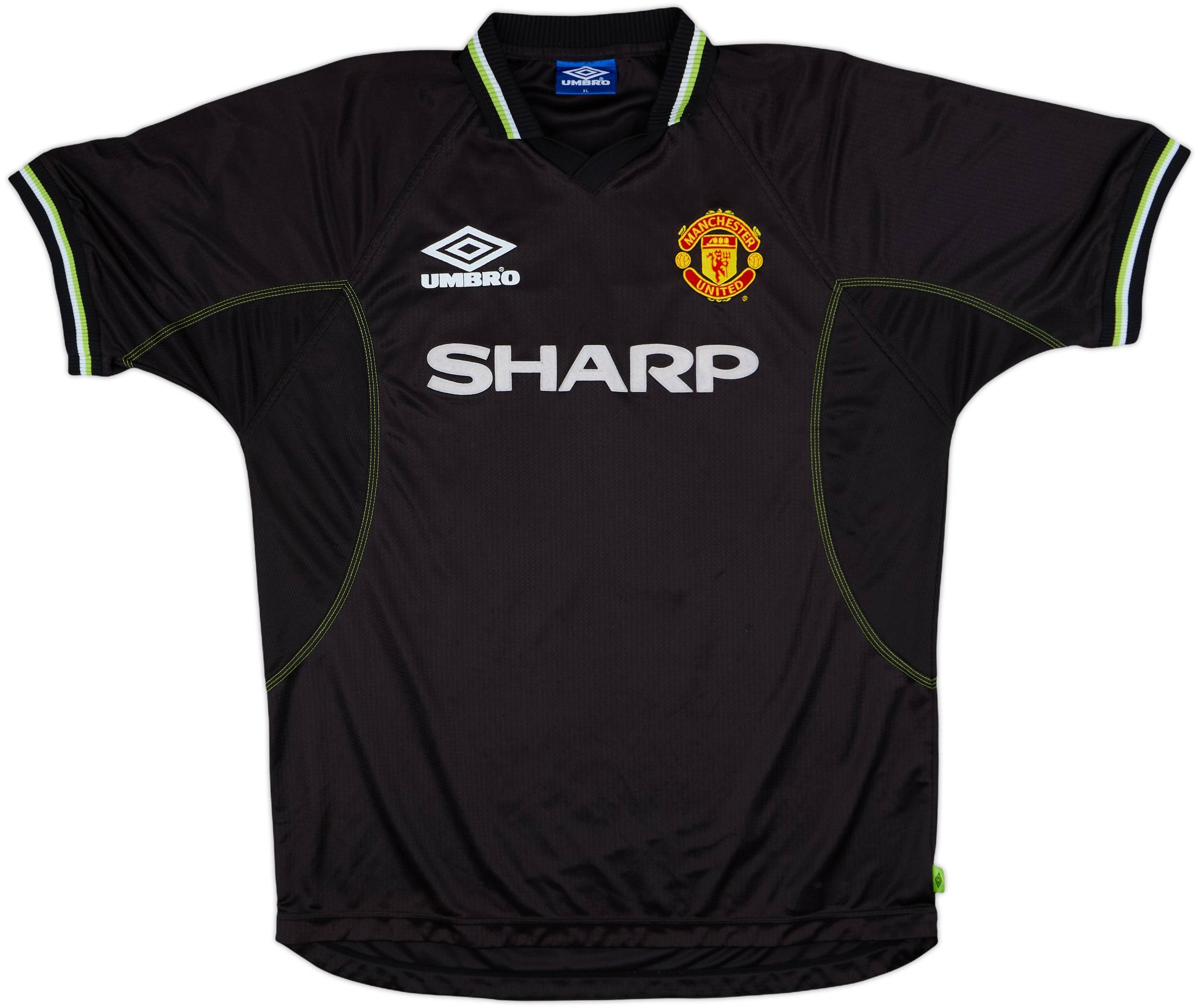 1998-99 Manchester United Third Shirt Scholes #18 - 5/10 - (XL)