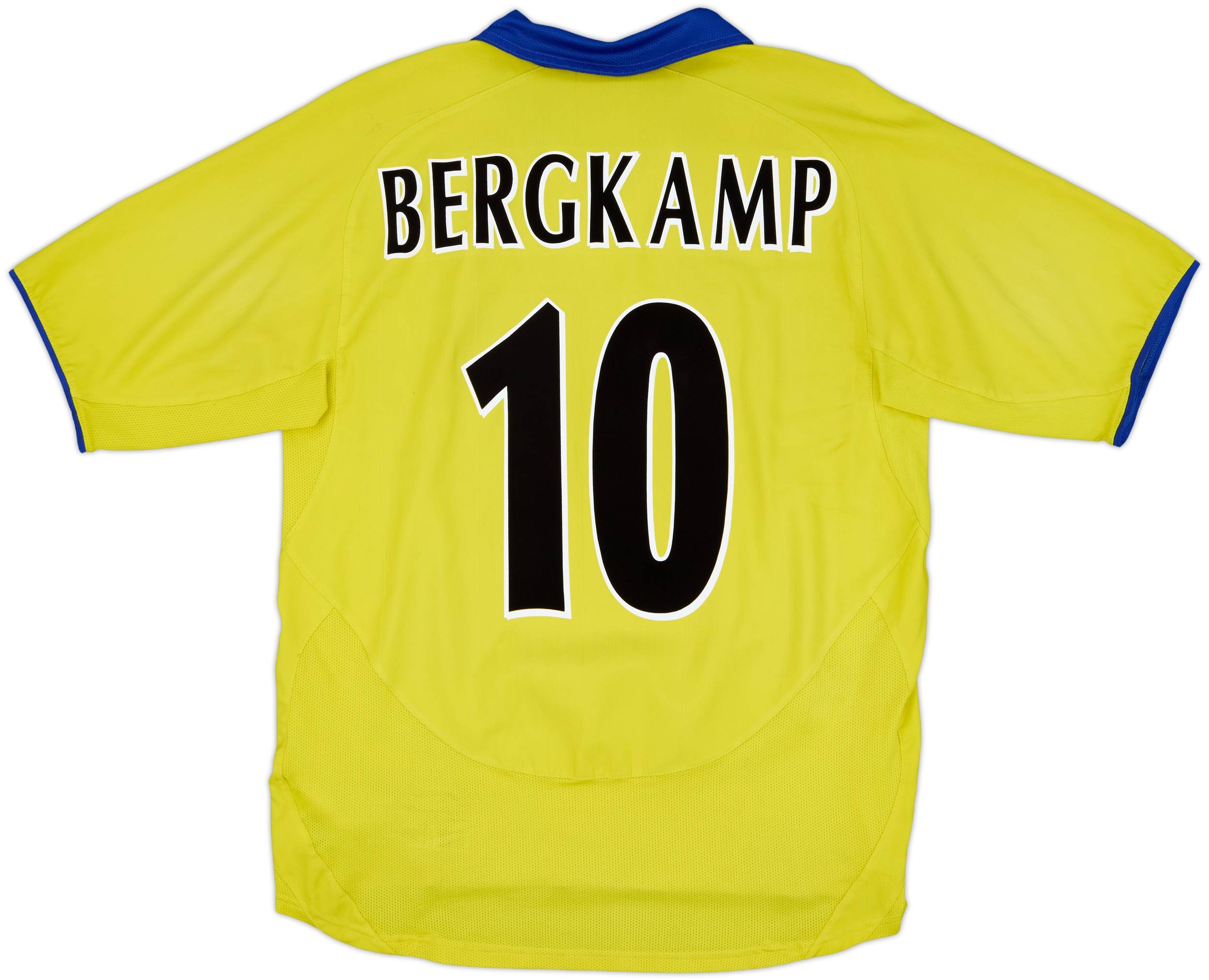 2003-05 Arsenal Away Shirt Bergkamp #10 - 5/10 - (M)