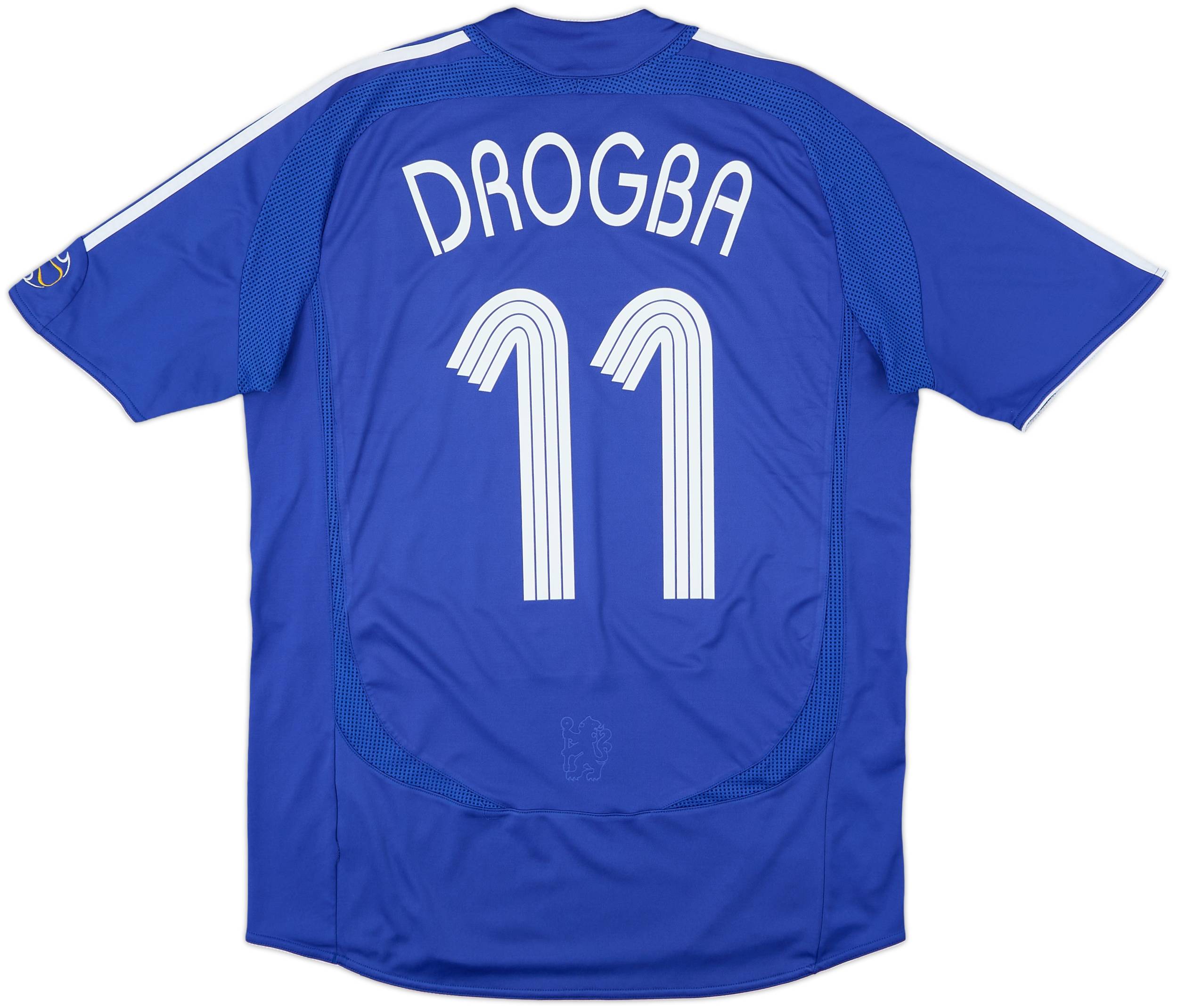 2006-08 Chelsea Home Shirt Drogba #11 - 6/10 - (M)