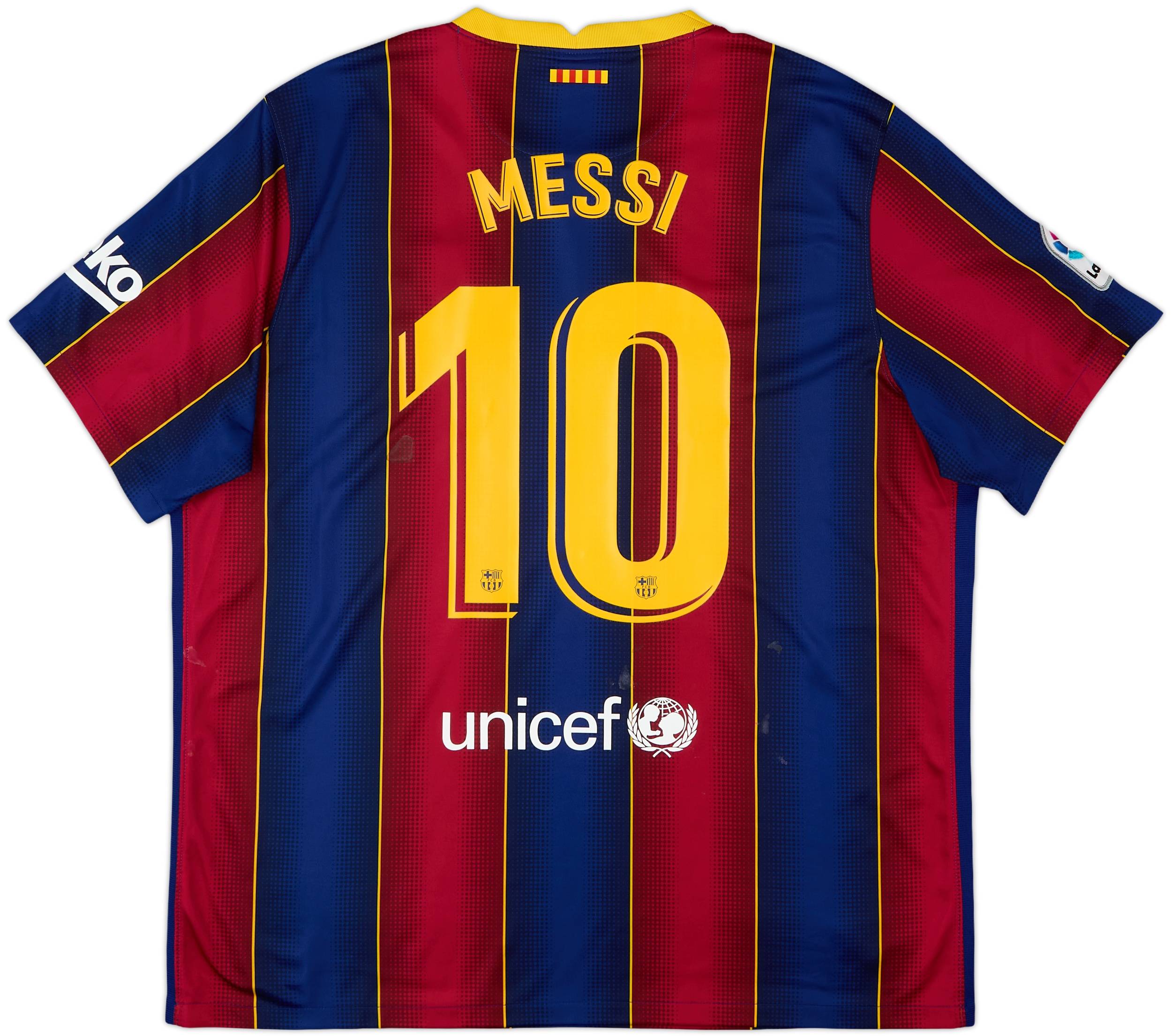 2020/21バルセロナ/L/NEW/#10/ MESSI / オーセンティック 超希少/美品】 FCバルセロナ メッシ オーセンティックユニホーム