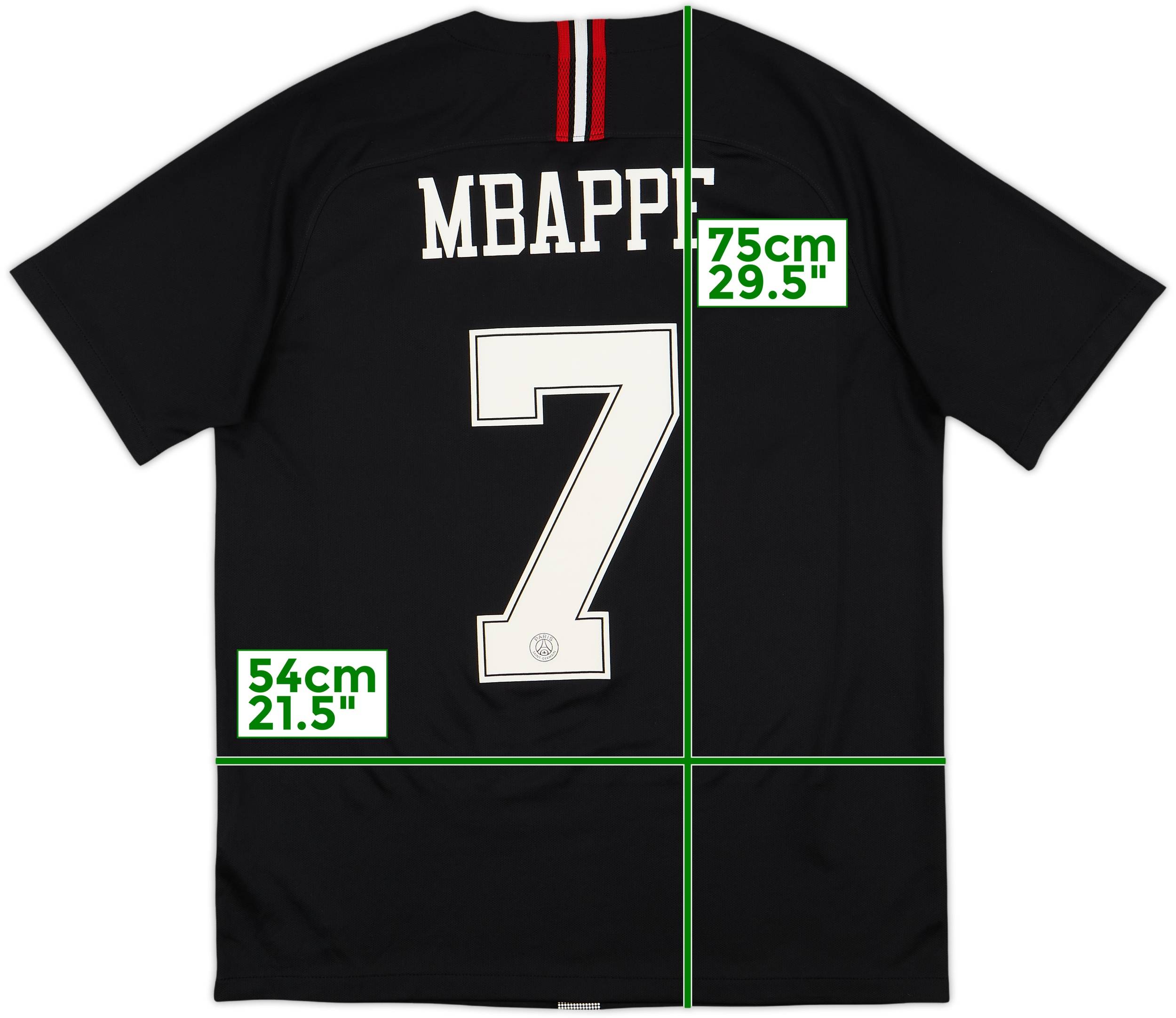 Nike PSG MBAPPÉ 7 シャツ 2018年モデル 2018-19 Paris Saint-Germain