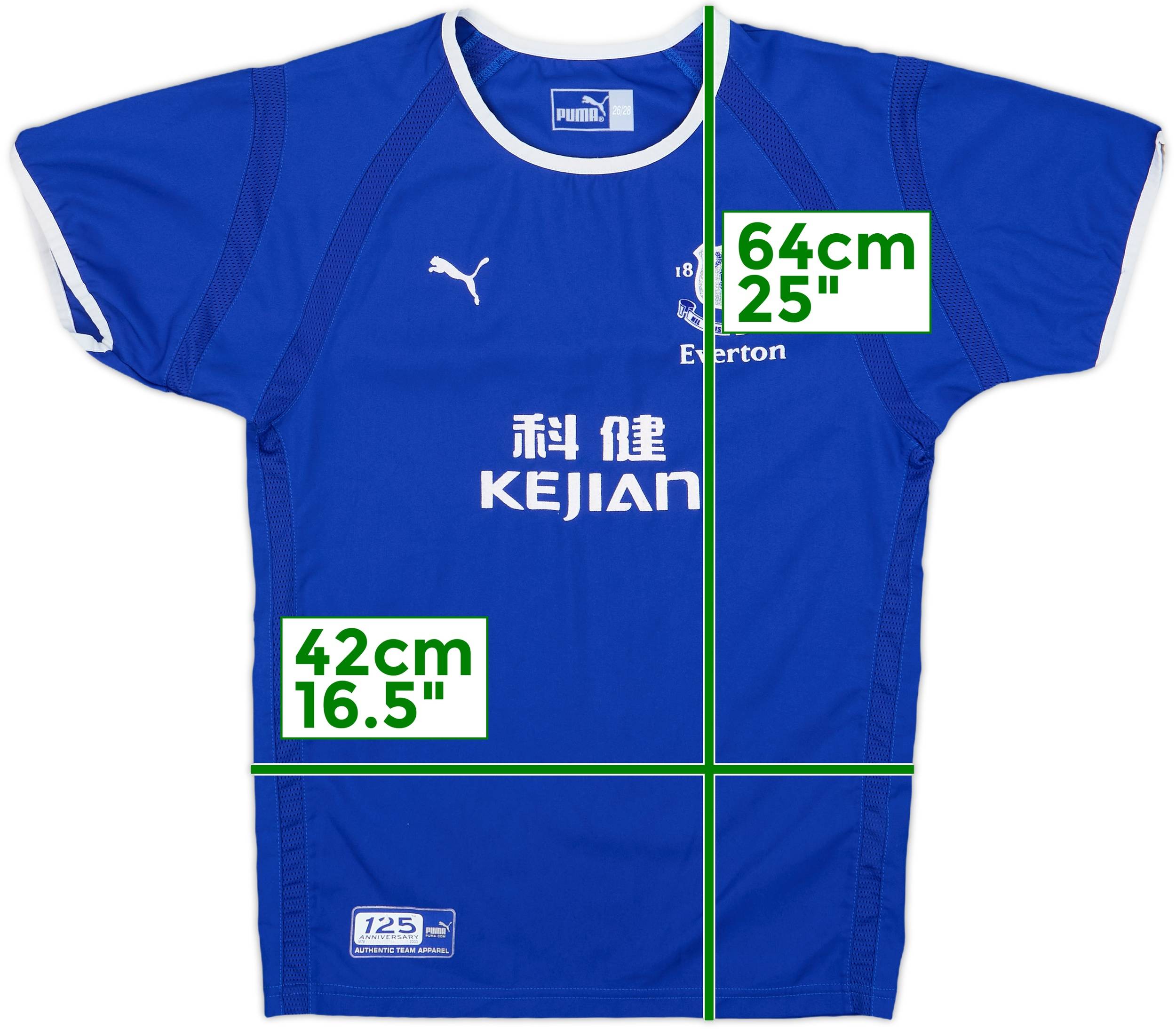 2003-04 Everton Home Shirt - 7/10 - (S.Boys)