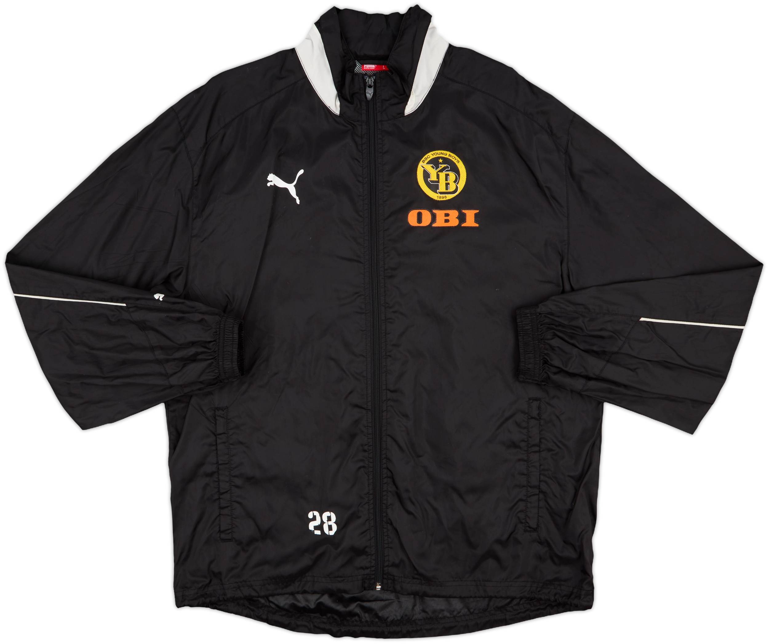 2008-10 Young Boys Player Issue Puma Hooded Rain Jacket #28 - 7/10