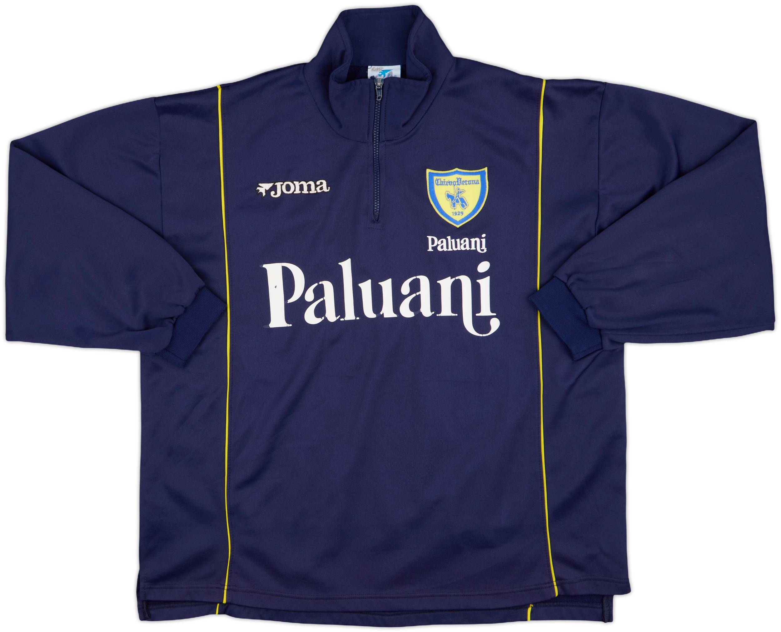 2002-03 Chievo Verona Joma 1/4 Zip Drill Top - 5/10 - (XL)