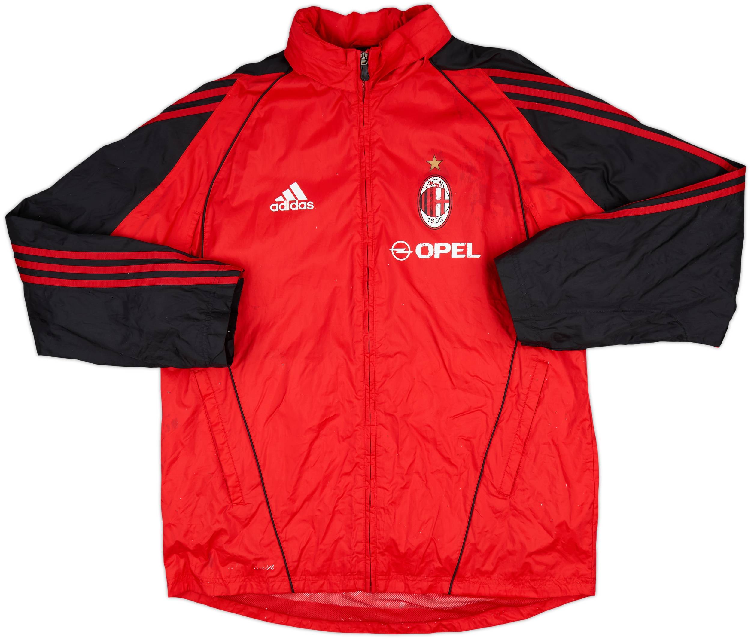 2005-06 AC Milan adidas Hooded Rain Jacket - 4/10 - (M)