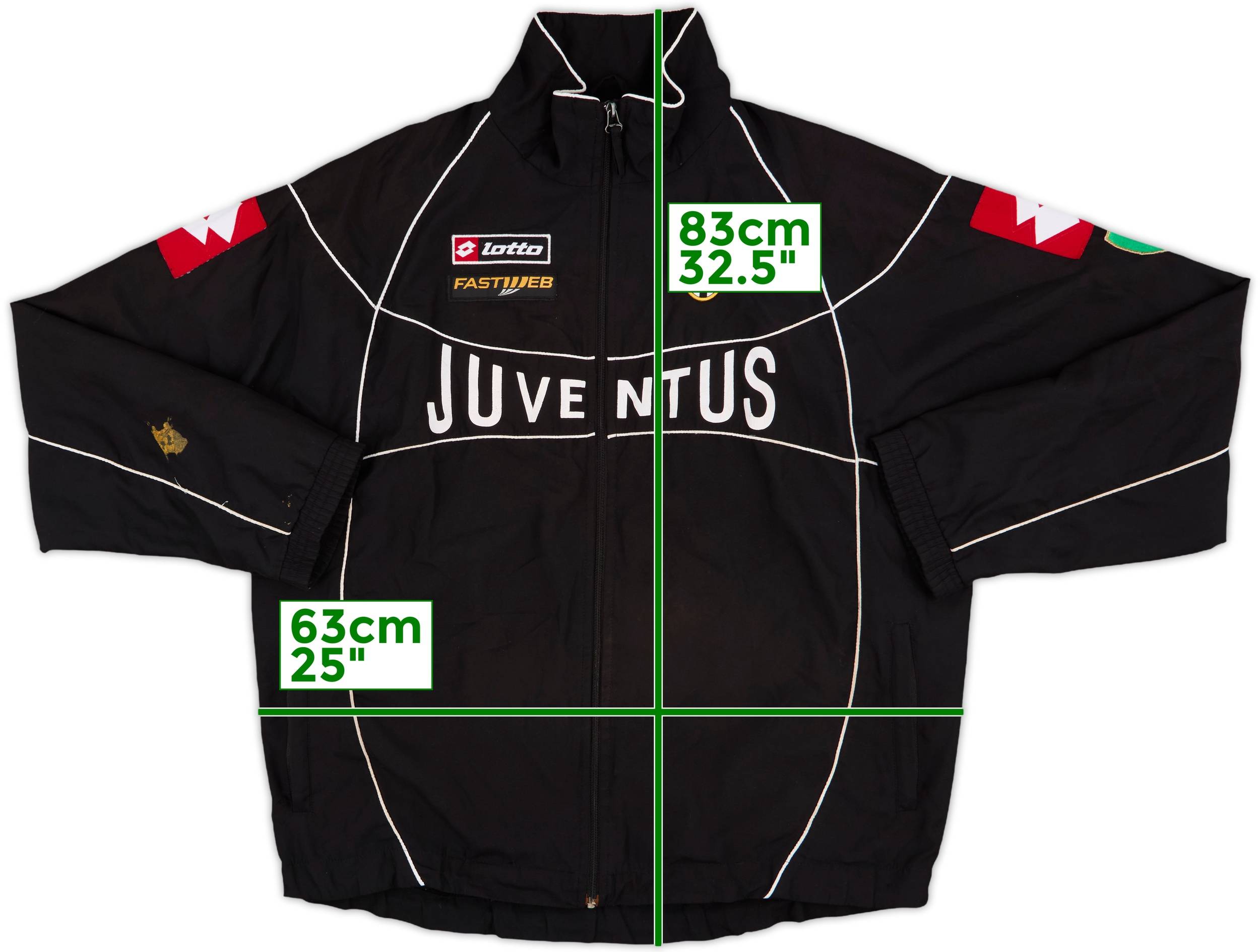 2002-03 Juventus Lotto Track Jacket - 5/10 - (XL)