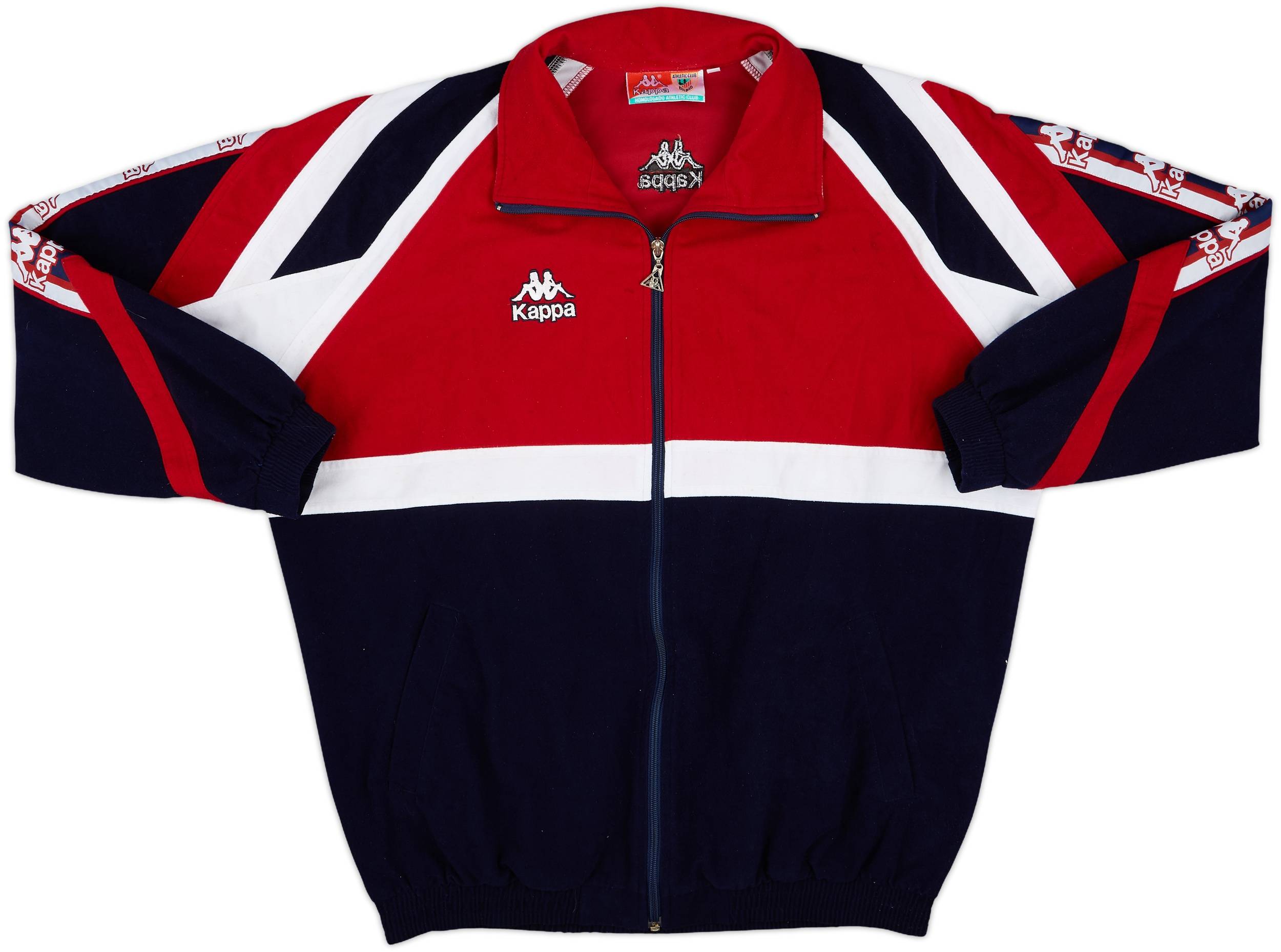 ATHLETIC BILBAOクラブウエア 1995-97 Athletic Bilbao Kappa Track Jacket - 8/10 - (L)