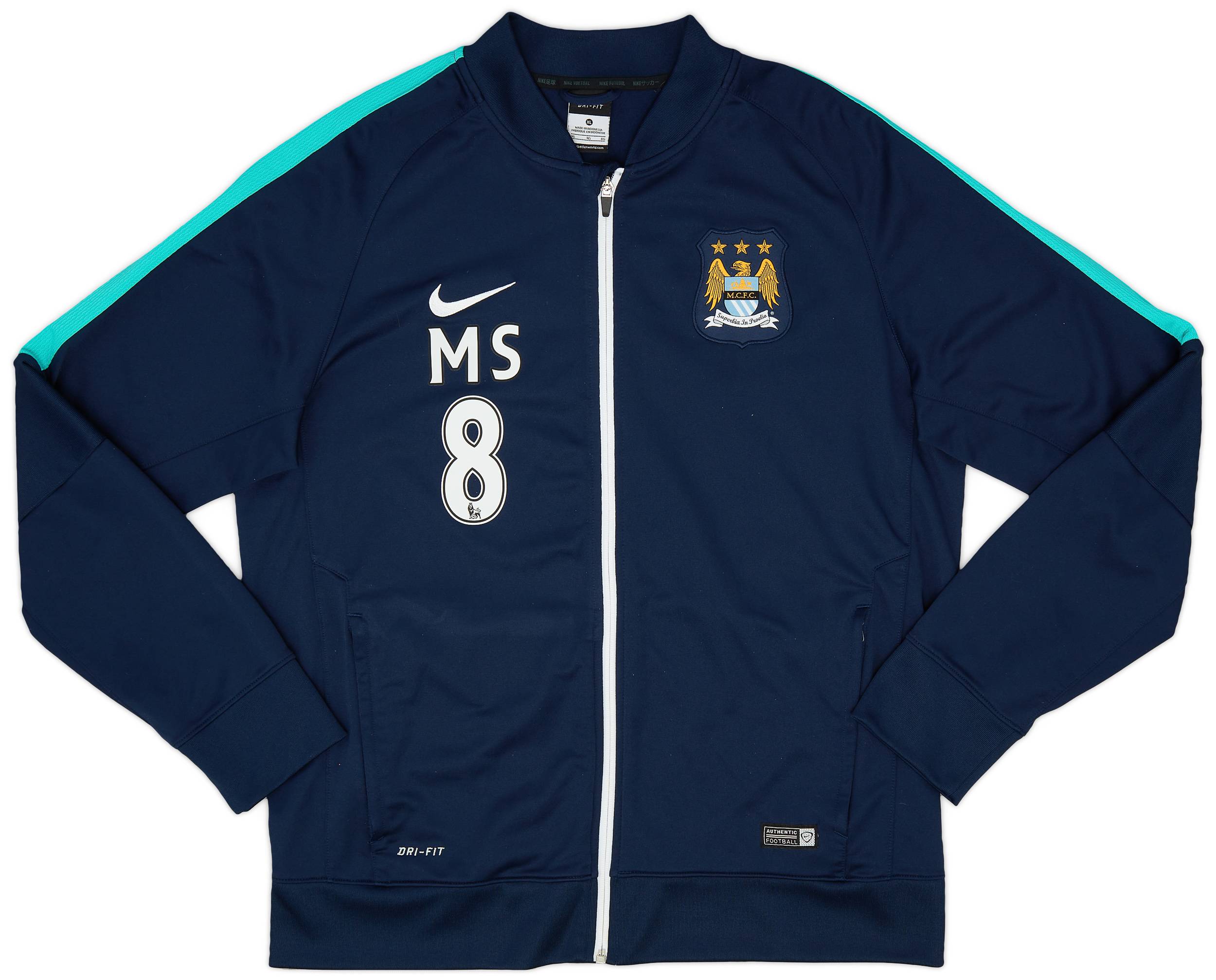 2015 16 Manchester City Nike Track Jacket MS 8 9 10 XL
