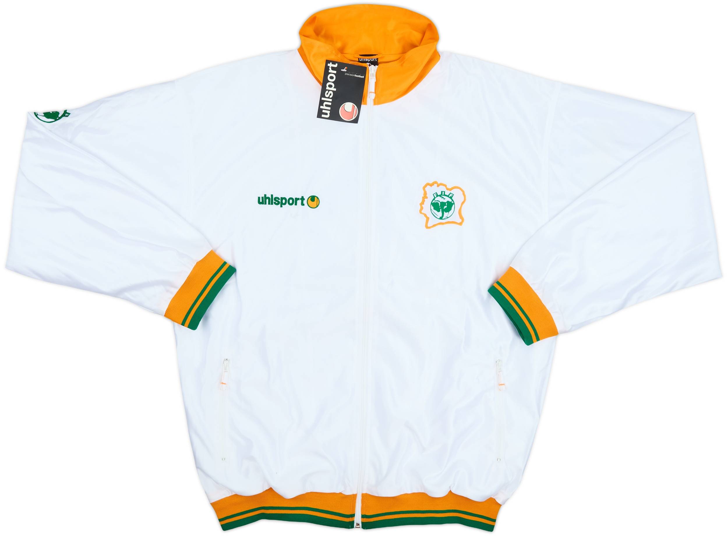 ウェア Ivory Coast 03/04 Uhlsport Track Jacket 2003-04 Ivory Coast Uhlsport Track Jacket (XXL)