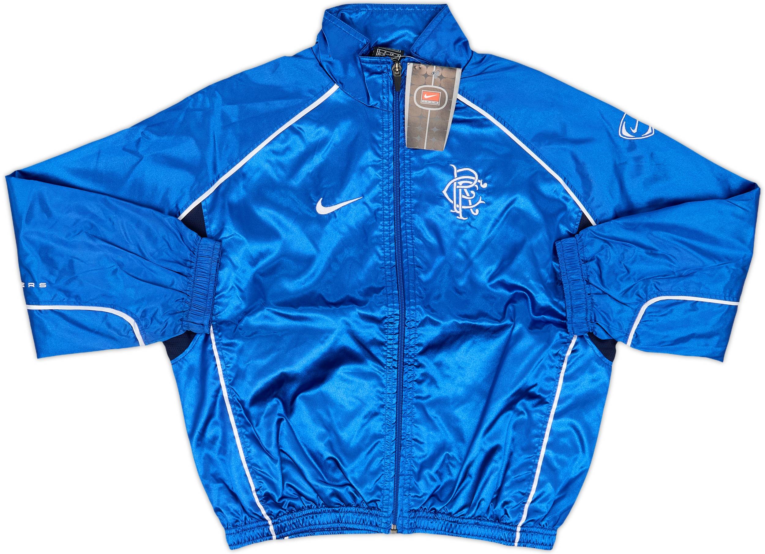 2001-02 Rangers Nike Track Jacket (S.Boys)