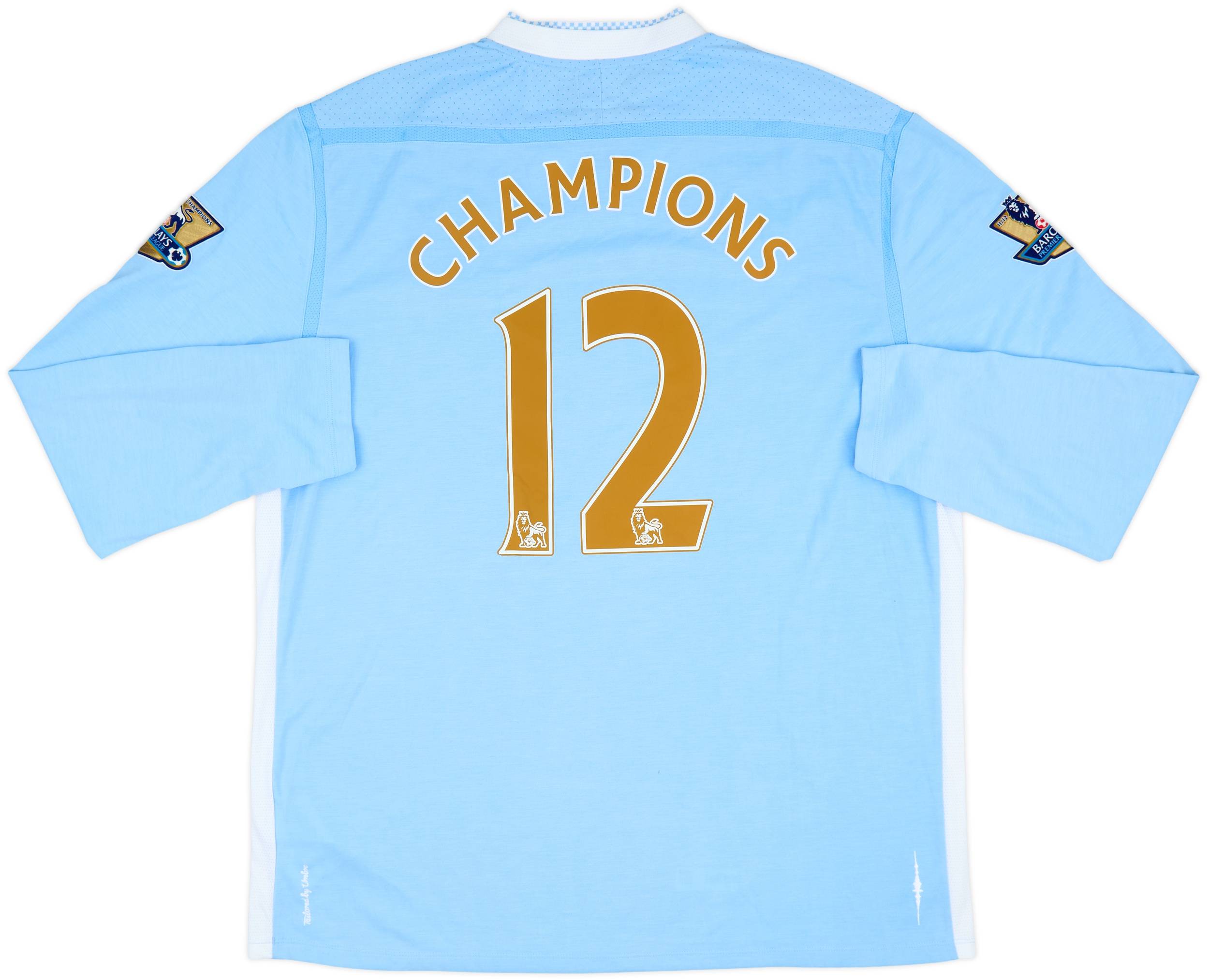 記念グッズ MonLeicester City Champions Edition Manchester City UCL Champions T-shirt | Official Man City Store