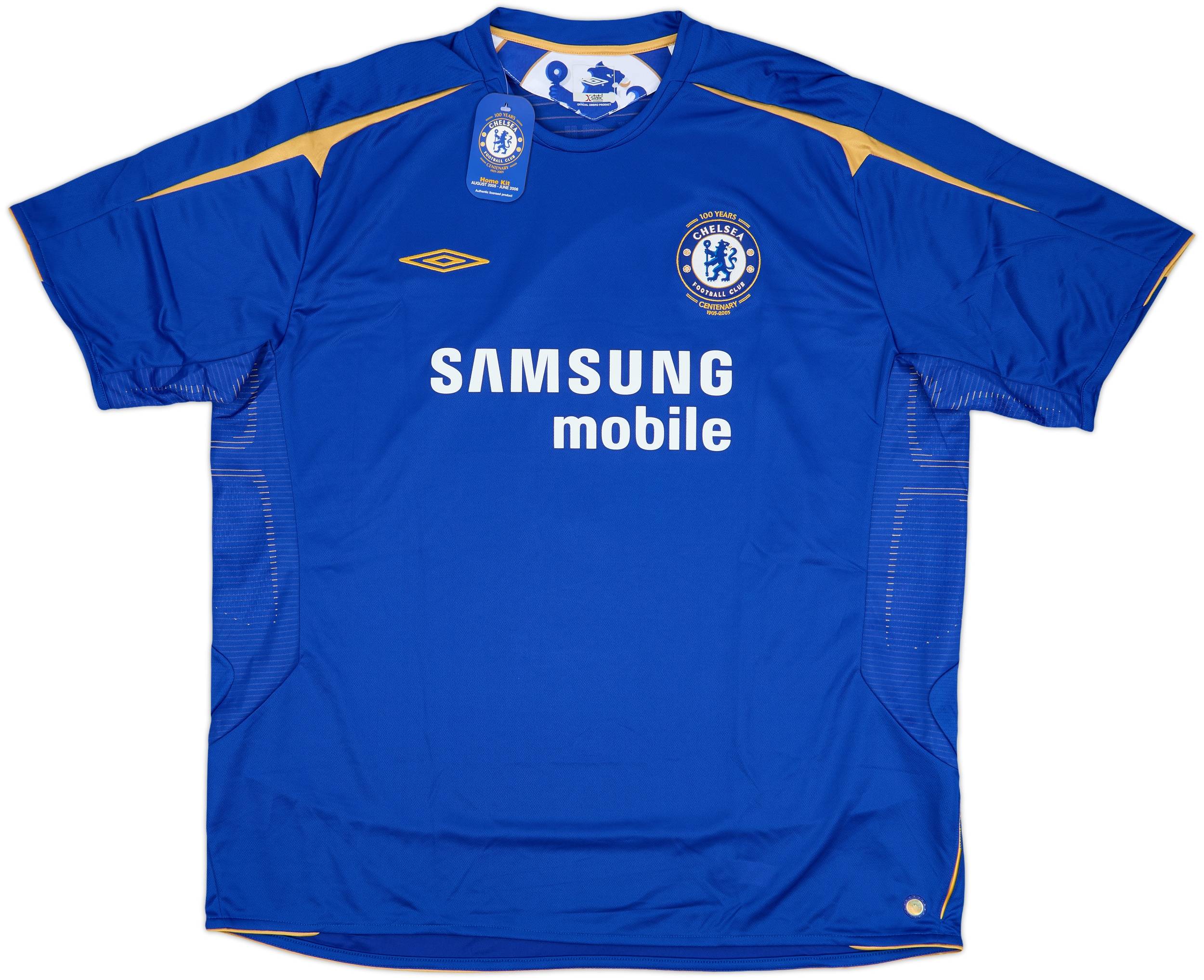 2005-06 Chelsea Centenary Home Shirt Makelele #4 (3XL)