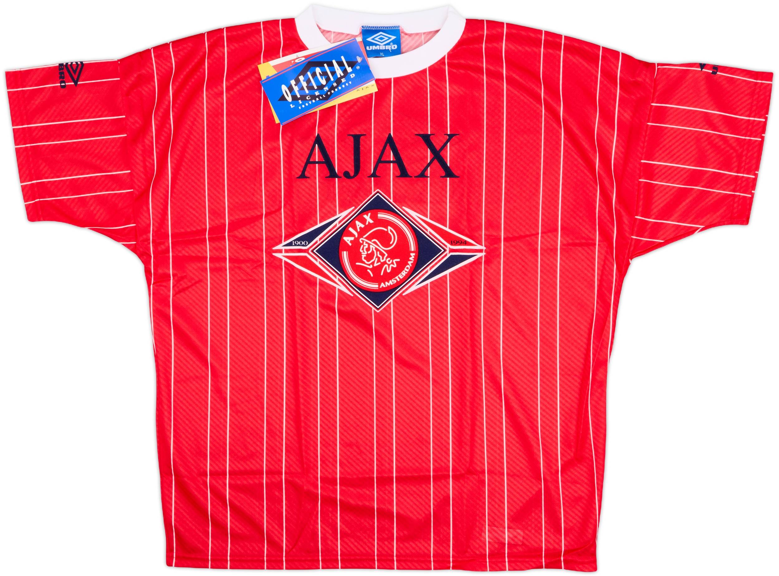 1994-95 Ajax Umbro Training Shirt (XL)