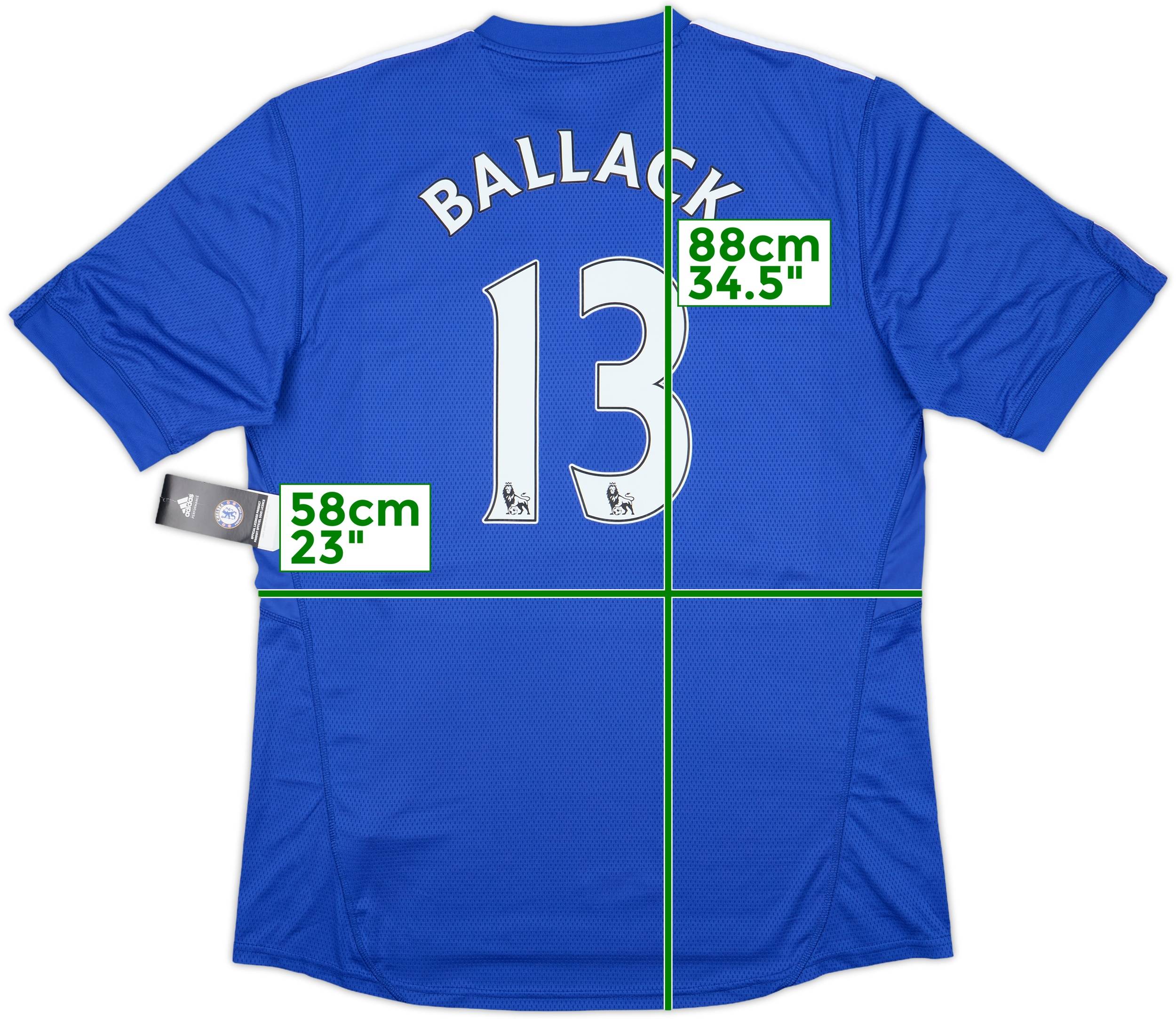 2009-10 Chelsea Home Shirt Ballack #13 (XL)