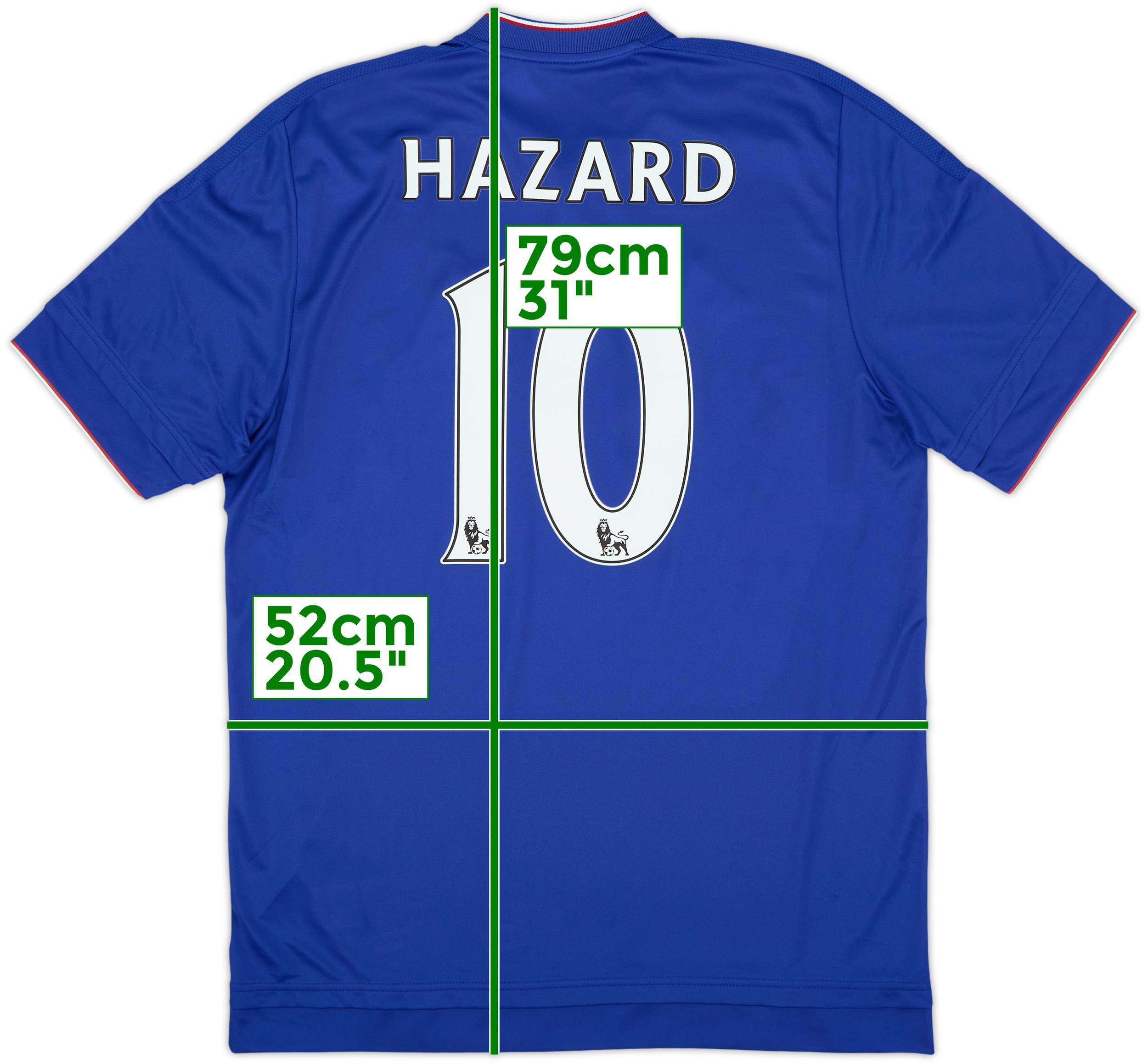 2015-16 Chelsea Home Shirt Hazard #10 (L)