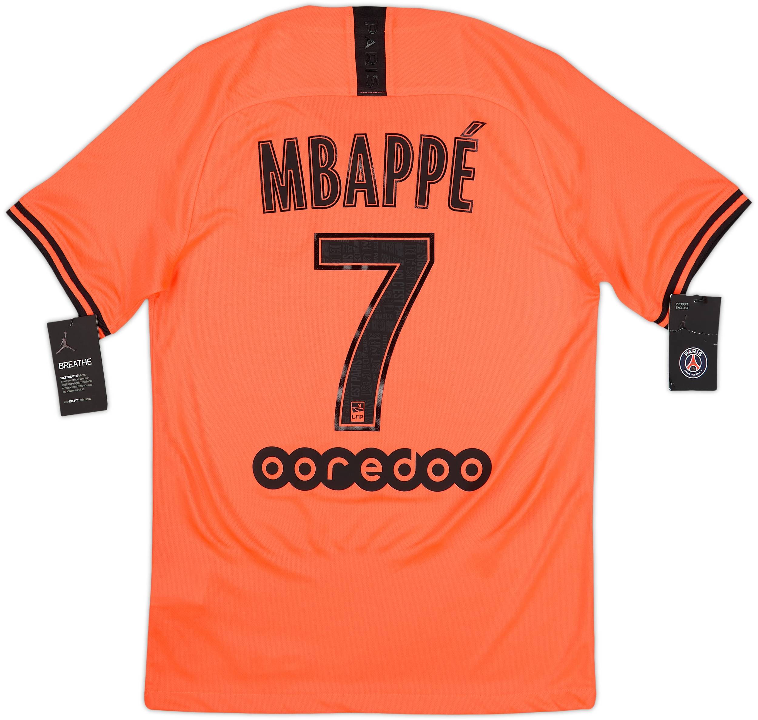 2019-20 Paris Saint-Germain Away Shirt Mbappe #7 (S)
